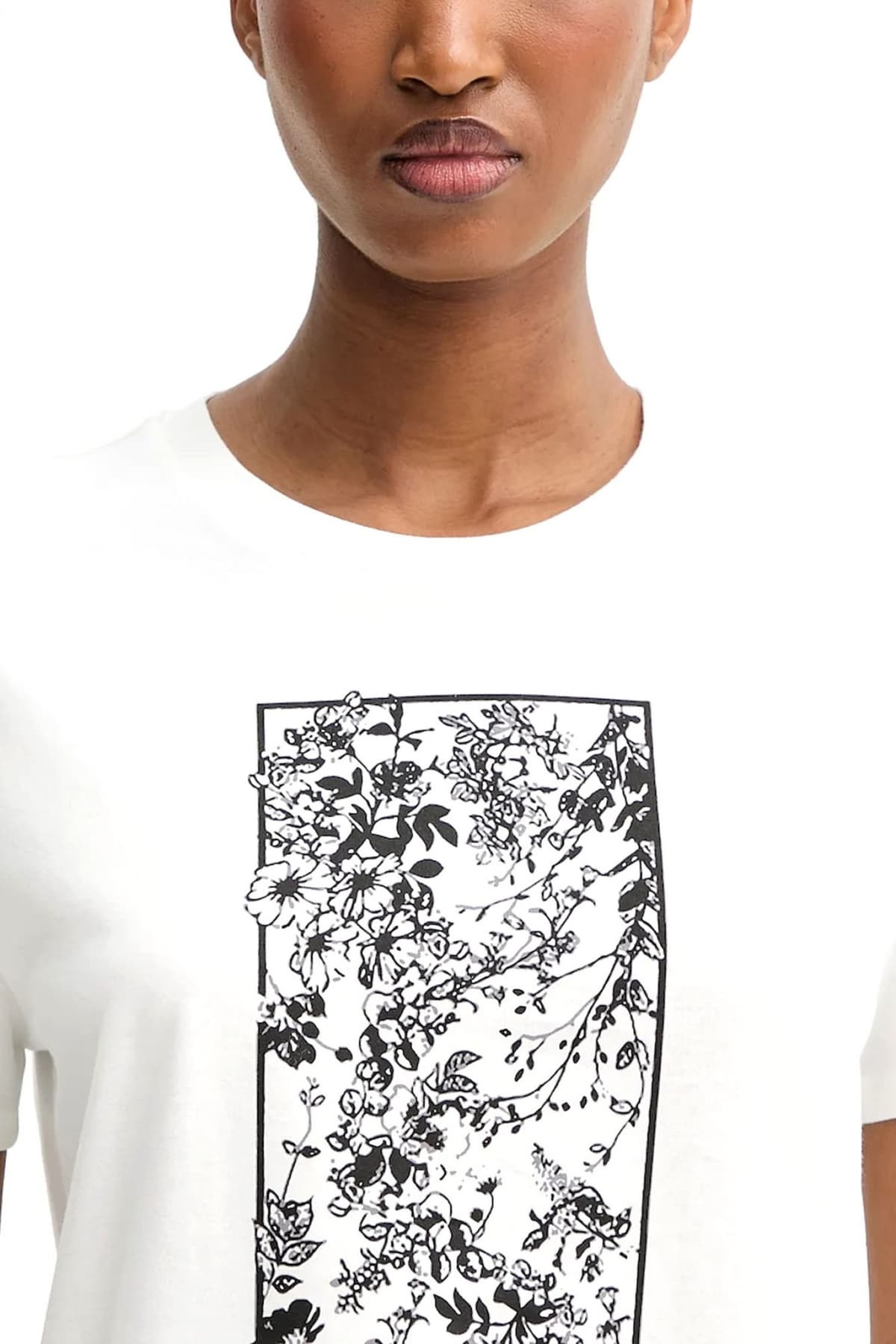 MAX MARA WEEKEND T-SHIRT ROUNDNECK GUGLIA ΛΕΥΚΟ