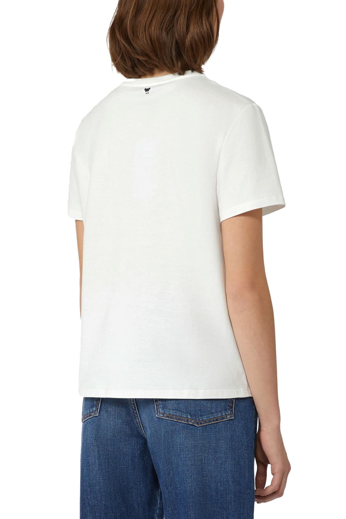 MAX MARA WEEKEND T-SHIRT ROUNDNECK ARA ΛΕΥΚΟ
