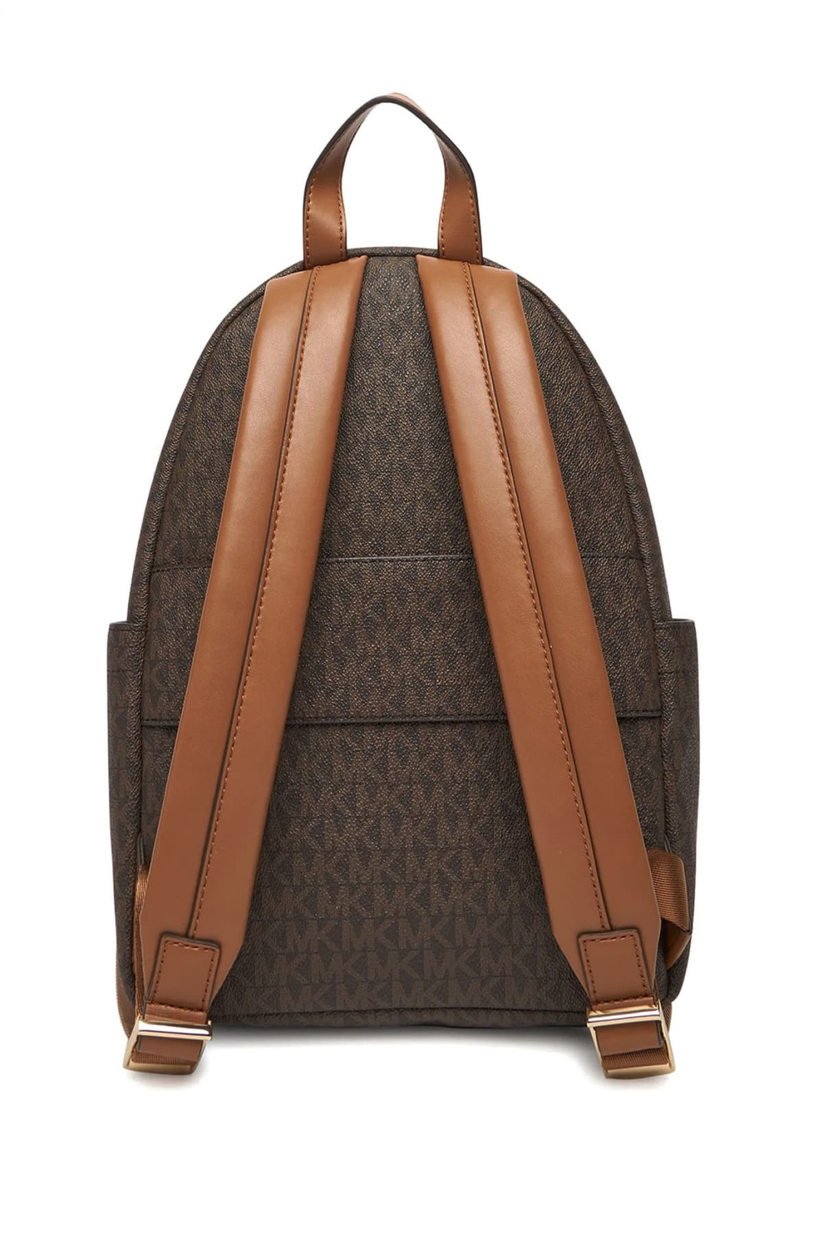 MICHAEL KORS ΤΣΑΝΤΑ BACKPACK ΤΑΝΝΕR ALL OVER LOGO ΚΑΦΕ/TAΜΠΑ