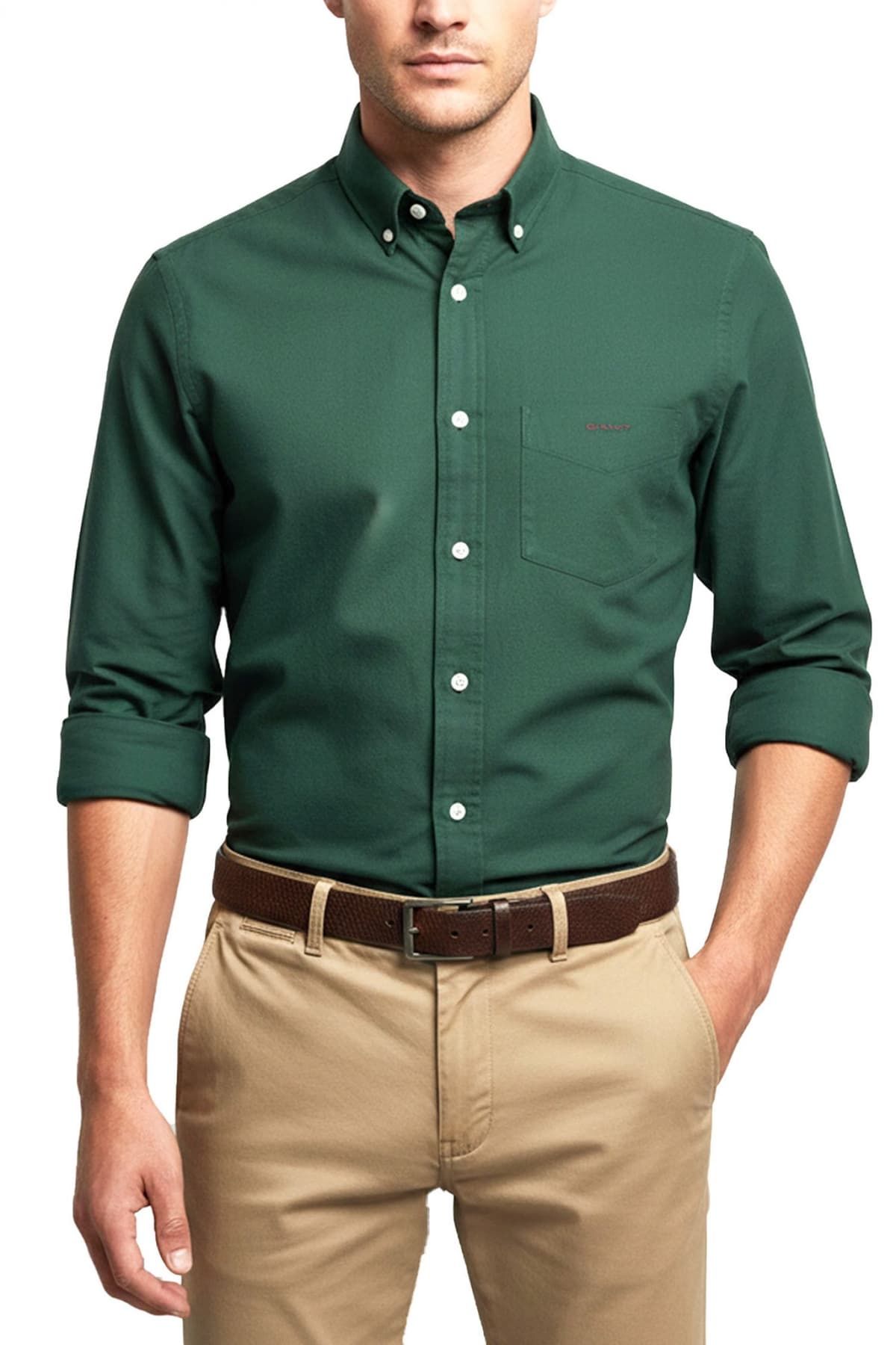 GANT ΠΟΥΚΑΜΙΣΟ REG BEEFY OXFORD SHIRT ΚΥΠΑΡΙΣΣΙ