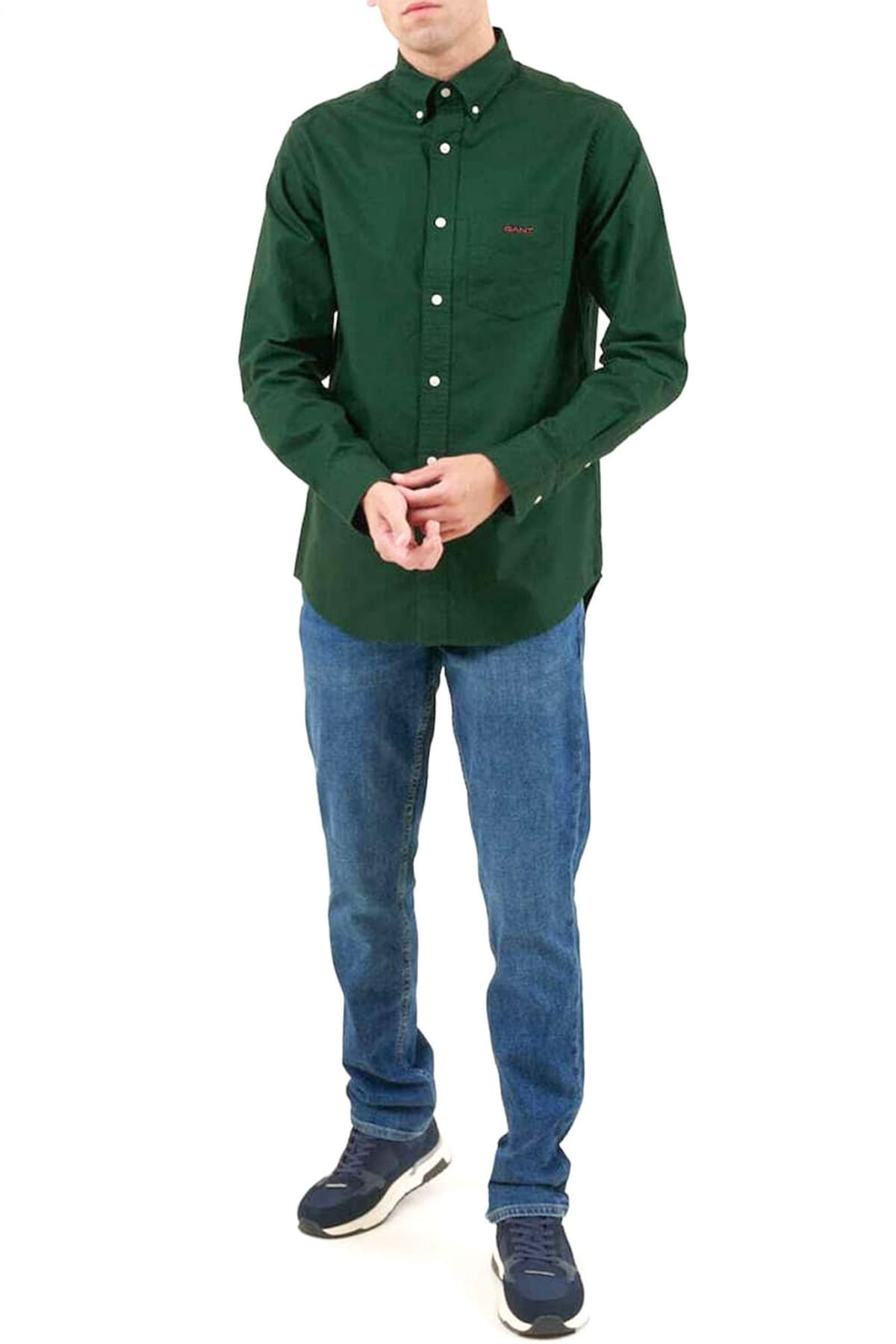 GANT ΠΟΥΚΑΜΙΣΟ REG BEEFY OXFORD SHIRT ΚΥΠΑΡΙΣΣΙ