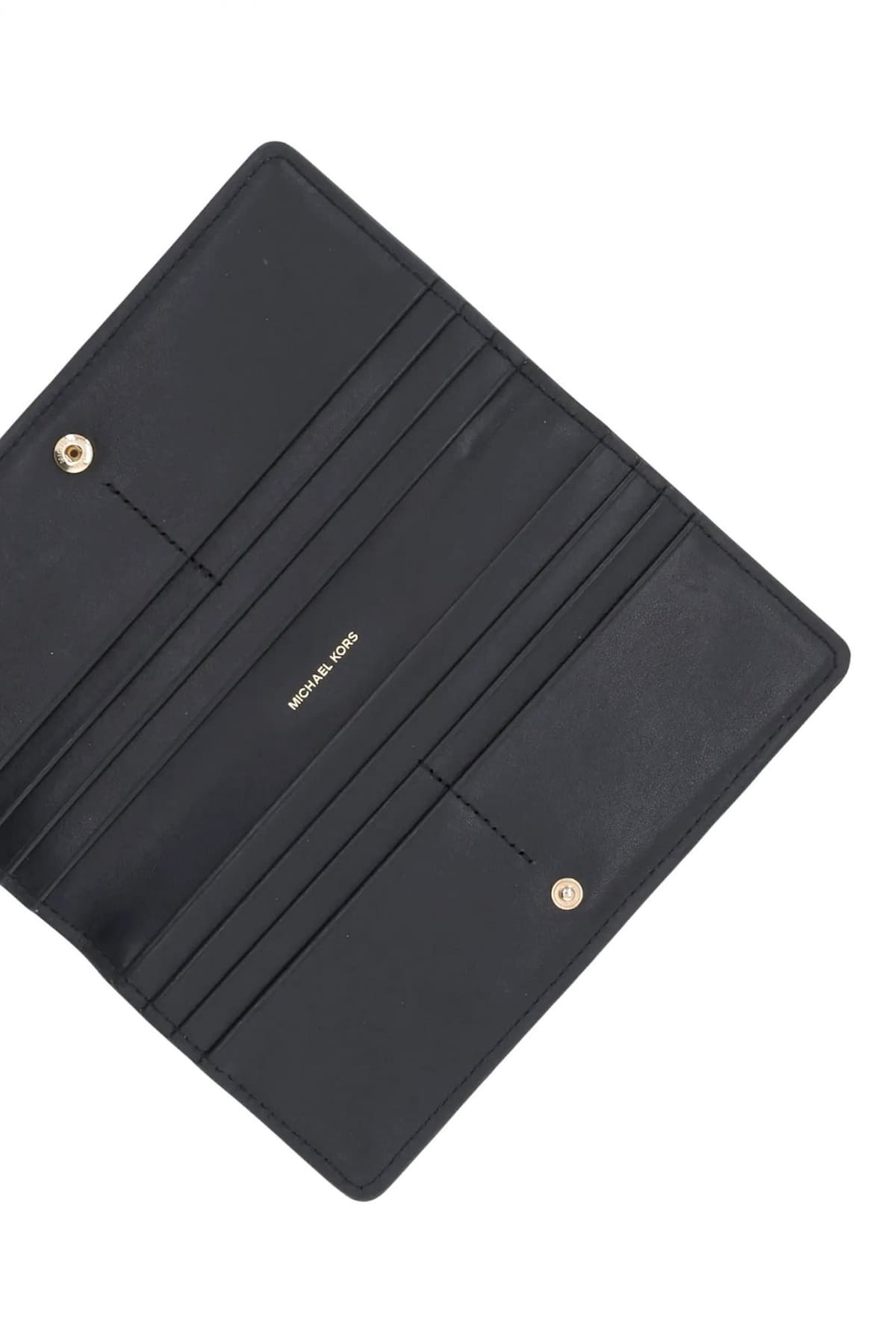 MICHAEL KORS ΠΟΡΤΟΦΟΛΙ BRYANT METAΛΛΙΚΟ LOGO MAYΡΟ