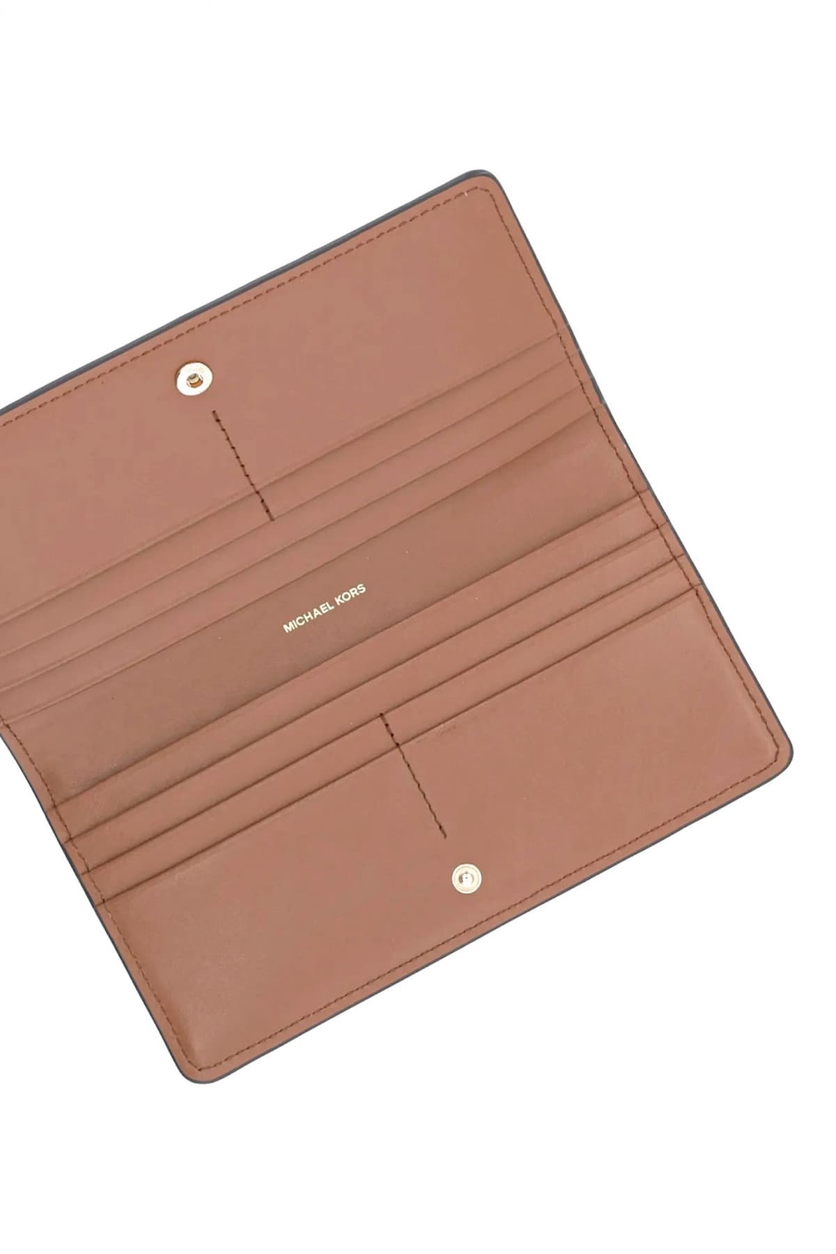 MICHAEL KORS ΠΟΡΤΟΦΟΛΙ BRYANT METAΛΛΙΚΟ LOGO ΤΑΜΠΑ