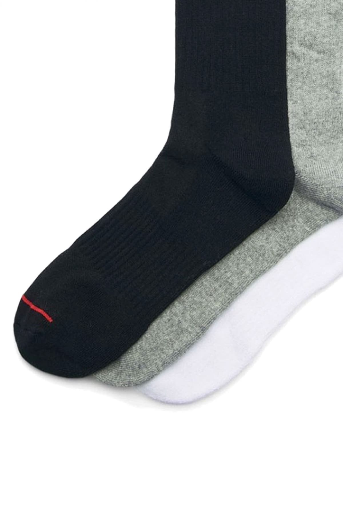 RALPH LAUREN ΚΑΛΤΣΕΣ 3PAIRS LOGO ΜΑΥΡΟ-ΛΕΥΚΟ-ΓΚΡΙ