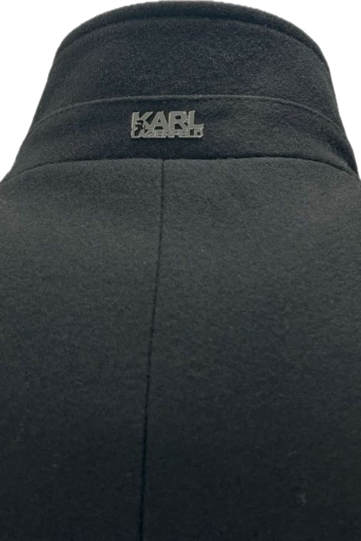 KARL LAGERFELD ΠΑΛΤΟ ΜΑΥΡΟ