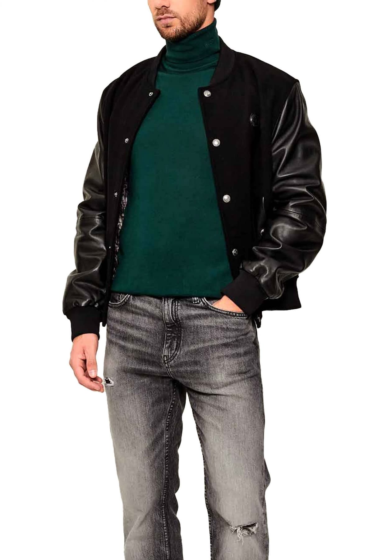 HUGO ΠΛΕΚΤΟ TURTLENECK SAN THOMAS-M ΚΥΠΑΡΙΣΣΙ