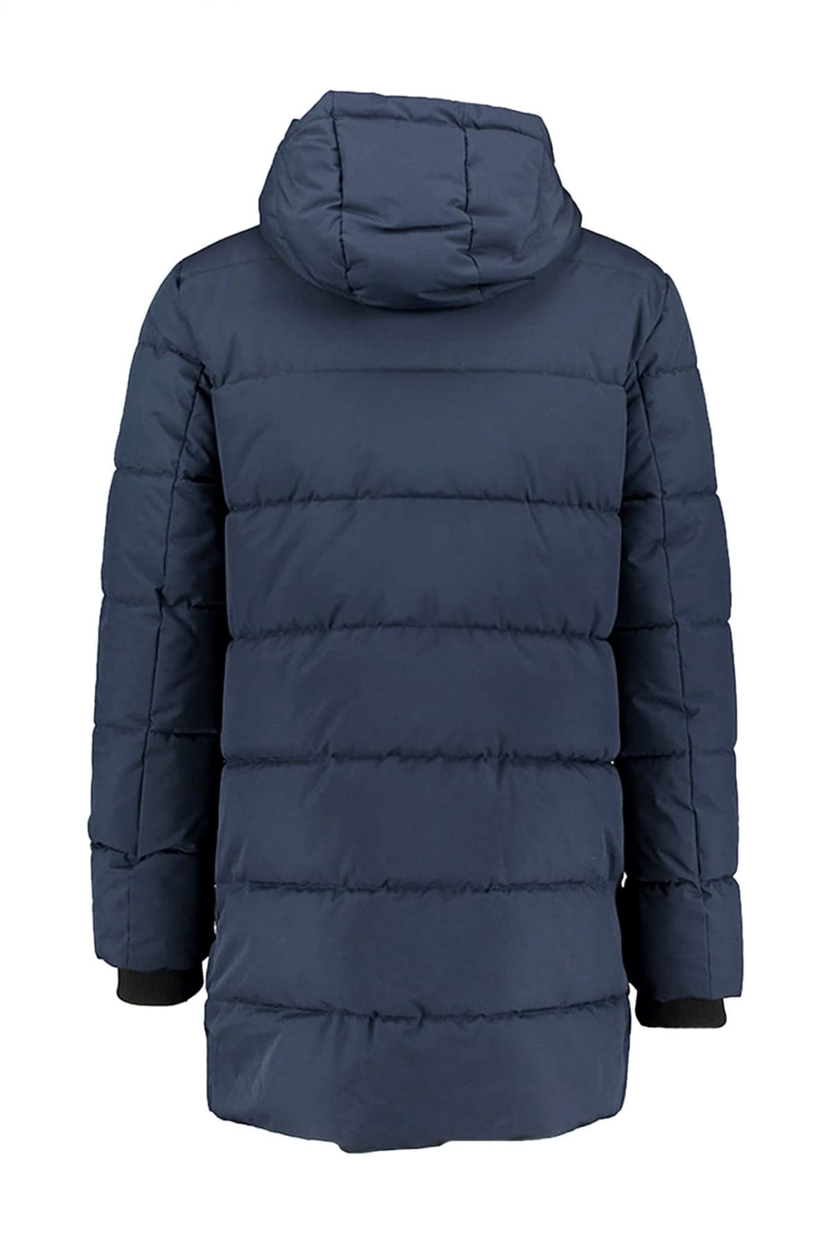 KARL LAGERFELD ΜΠΟΥΦΑΝ HOODED PARKA ΜΠΛΕ