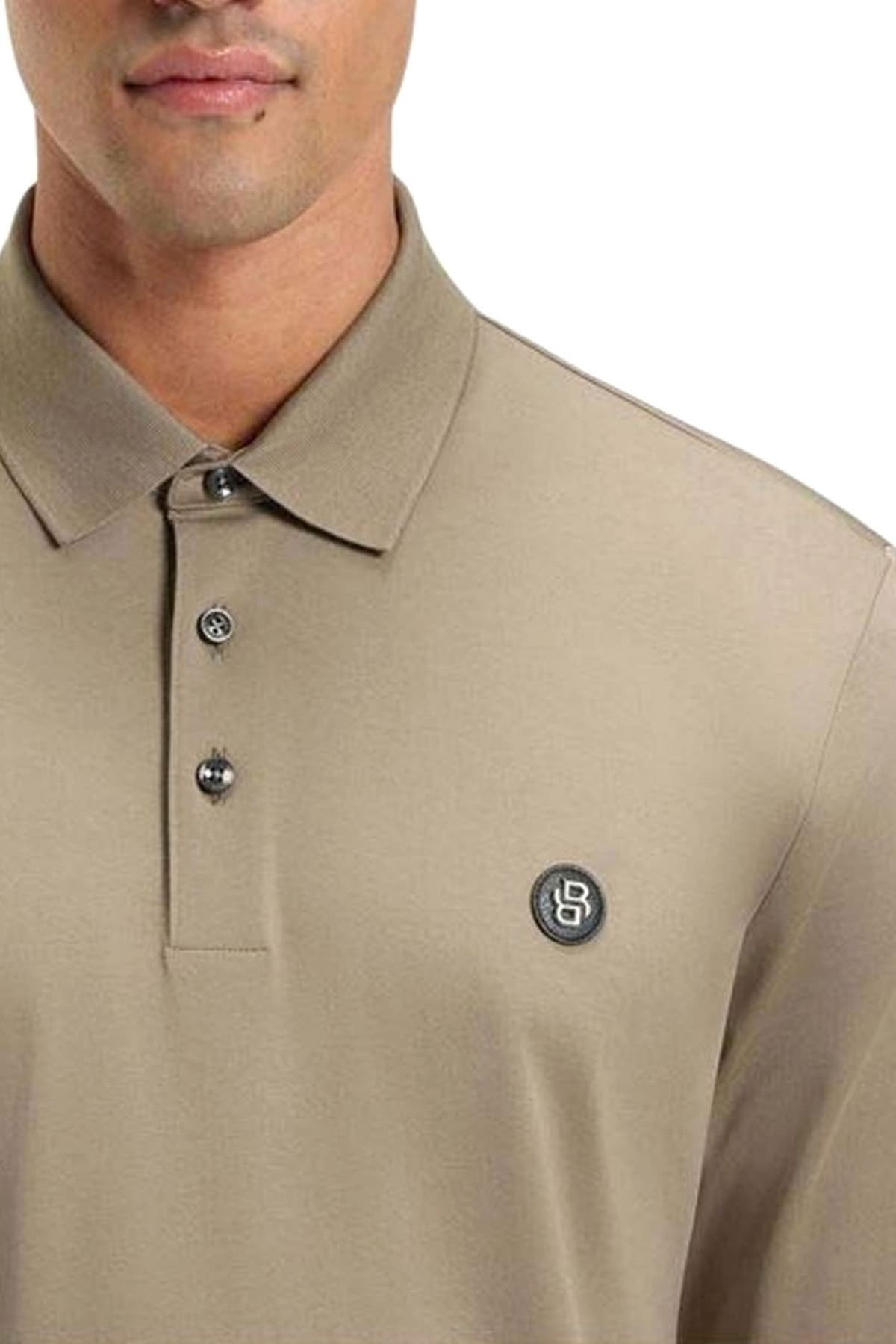 BOSS POLO C-PALEY 01 ΜΠΕΖ-ΚΑΦΕ