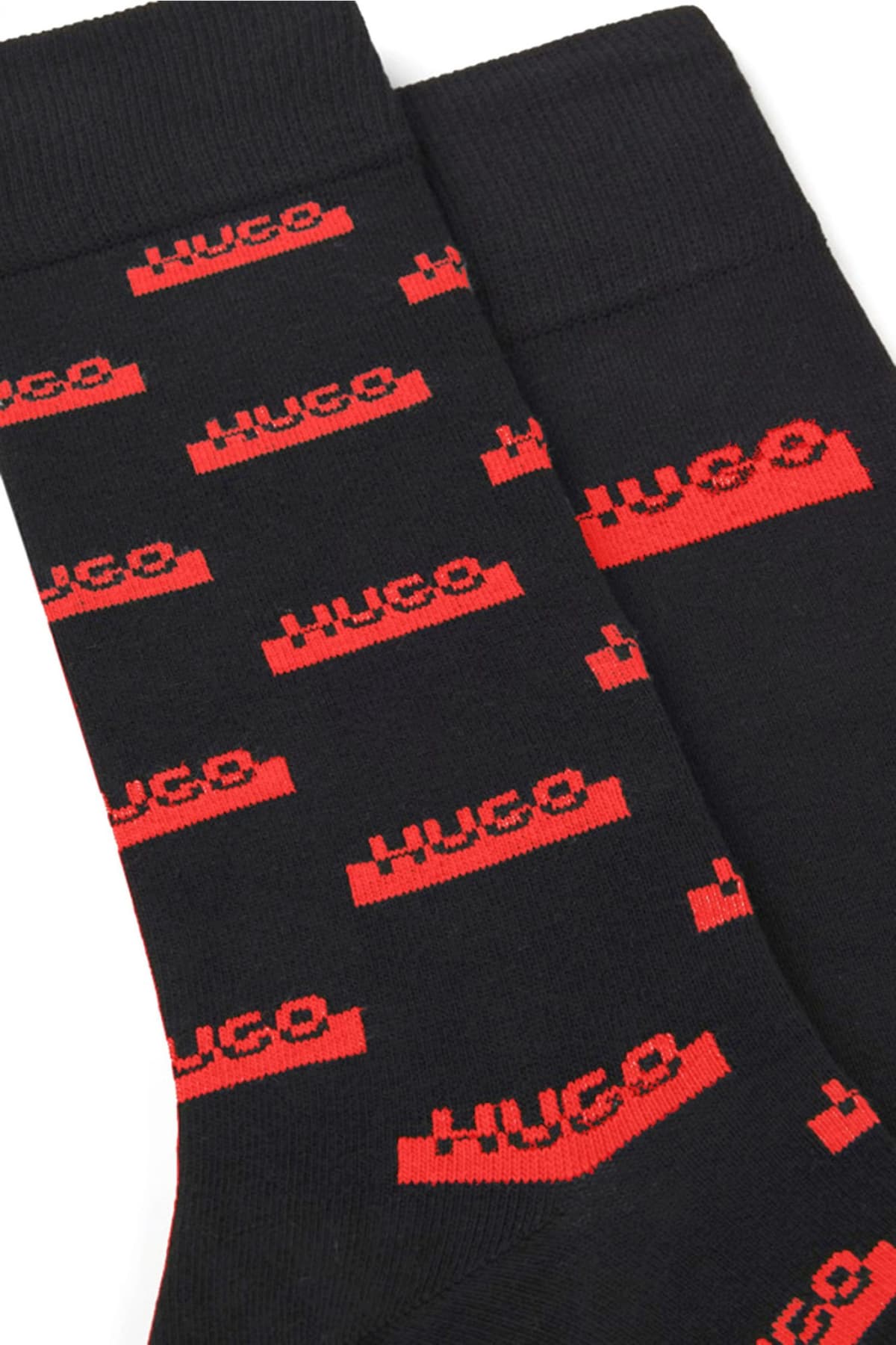 HUGO ΚΑΛΤΣΕΣ 2P RS GIFT SPLIT CC LOGO ΜΑΥΡO