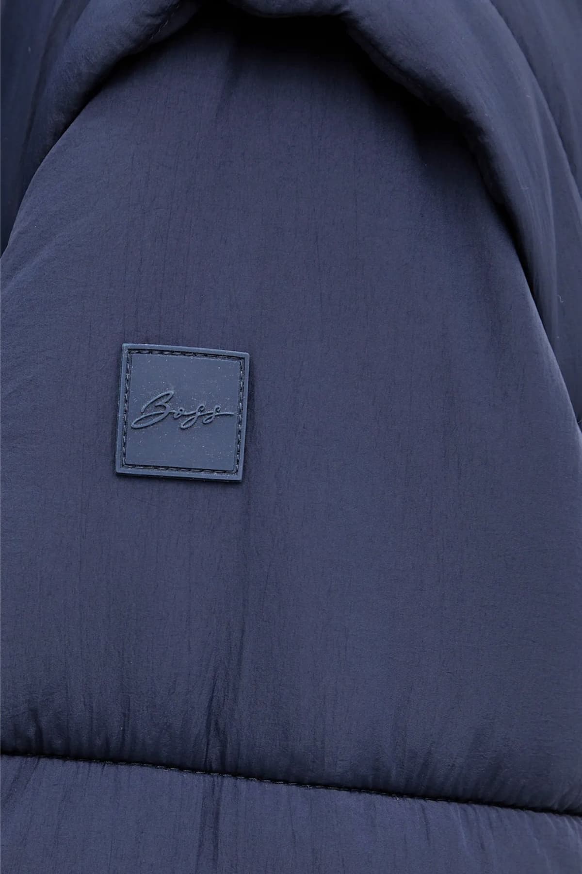 BOSS CASUAL ΜΠΟΥΦΑΝ C_PIOBELLA ΦΟΥΣΚΩΤΟ ΑΠΟΣΠΩΜΕΝΗ ΖΩΝΗ ΣΚΟΥΡΟ ΜΠΛΕ