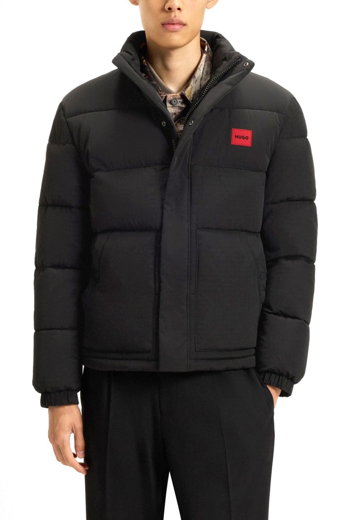 HUGO ΜΠΟΥΦΑΝ ΦΟΥΣΚΩΤΟ BALTO2541 LOGO ΜΑΥΡΟ