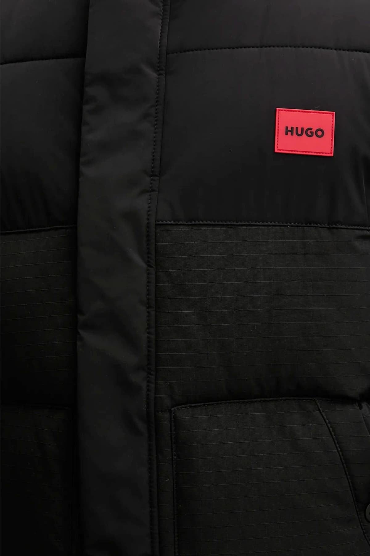 HUGO ΜΠΟΥΦΑΝ ΦΟΥΣΚΩΤΟ BARO2541 ΚΟΥΚΟΥΛΑ LOGO ΜΑΥΡΟ