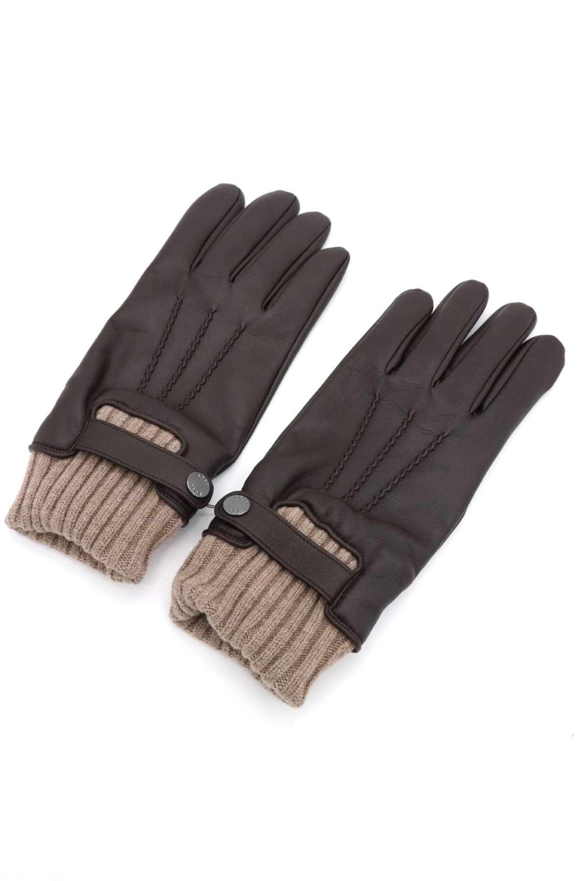 BOSS ΓΑΝΤΙΑ ΔΕΡΜΑ HYDEN-R ΚΑΦΕ