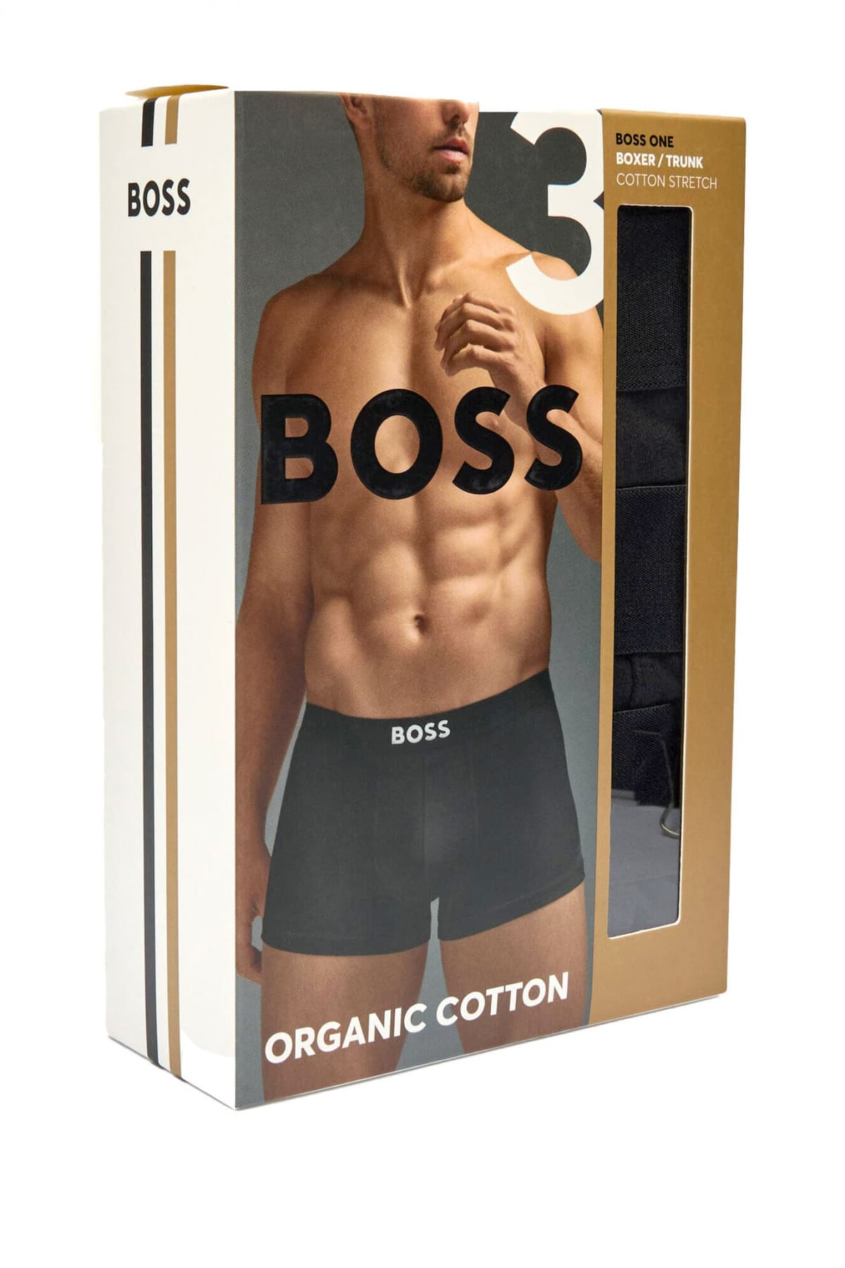 BOSS ΕΣΩΡΟΥΧΟ 3P TRUNK BOSS ONE D ΜΑΥΡΟ