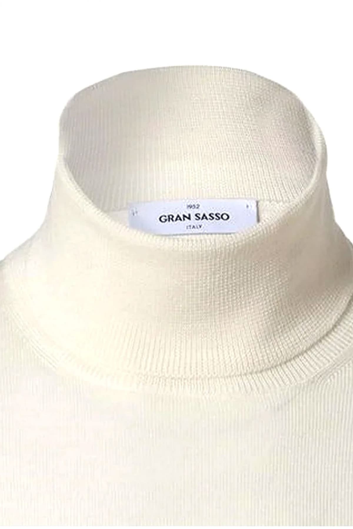 GRAN SASSO ΠΛΕΚΤΟ TURTLE NECK ΕΚΡΟΥ