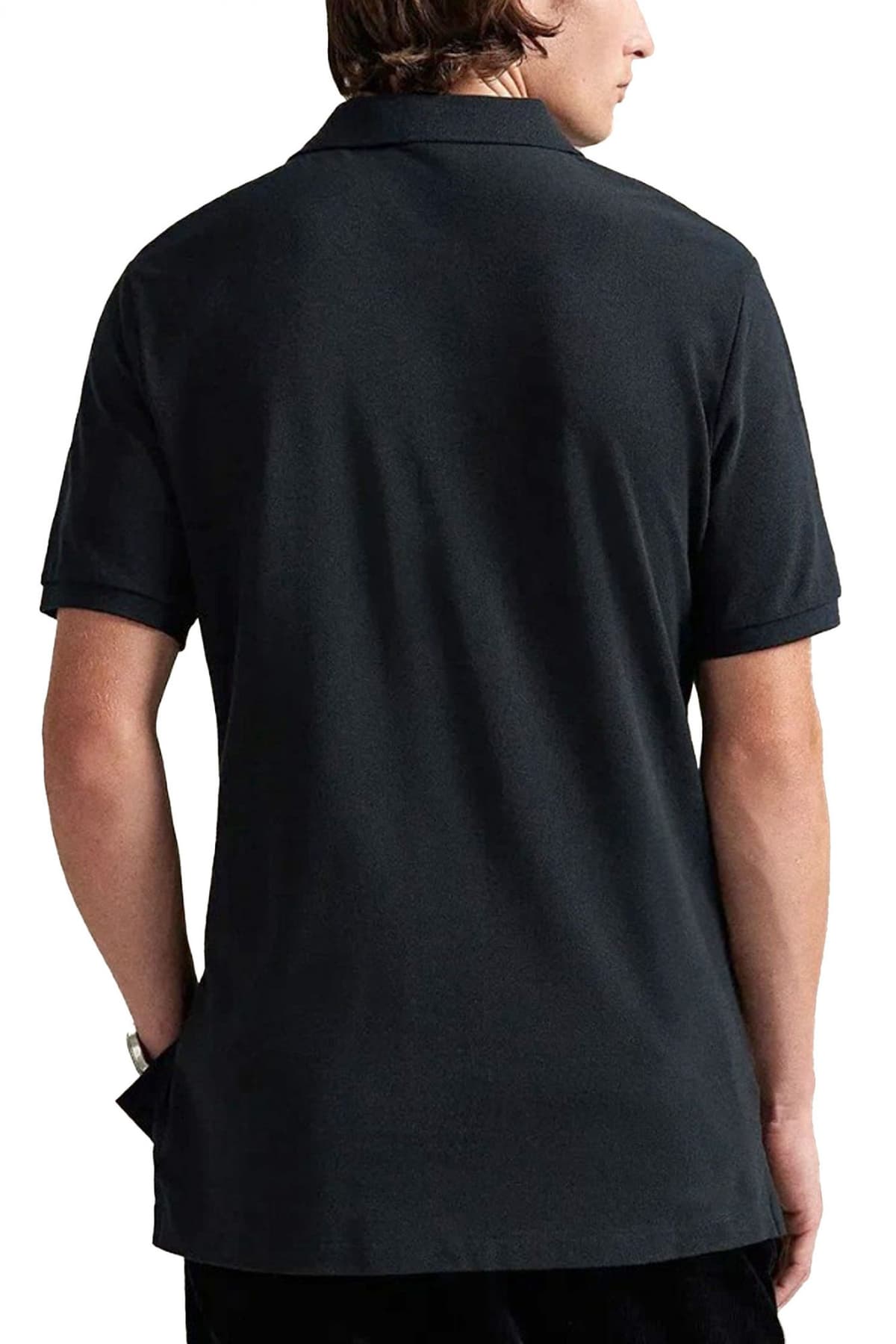 RALPH LAUREN POLO CLASSIC FIT GOLD LOGO ΜΑΥΡΟ