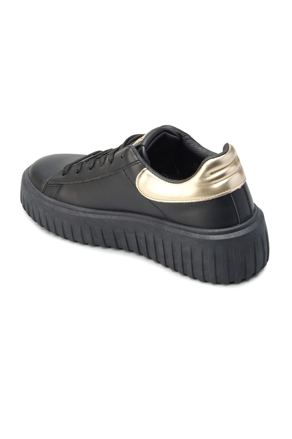 LAURA BIAGIOTTI ΠΑΠΟΥΤΣΙΑ SNEAKERS LOGO ΜΑΥΡΟ