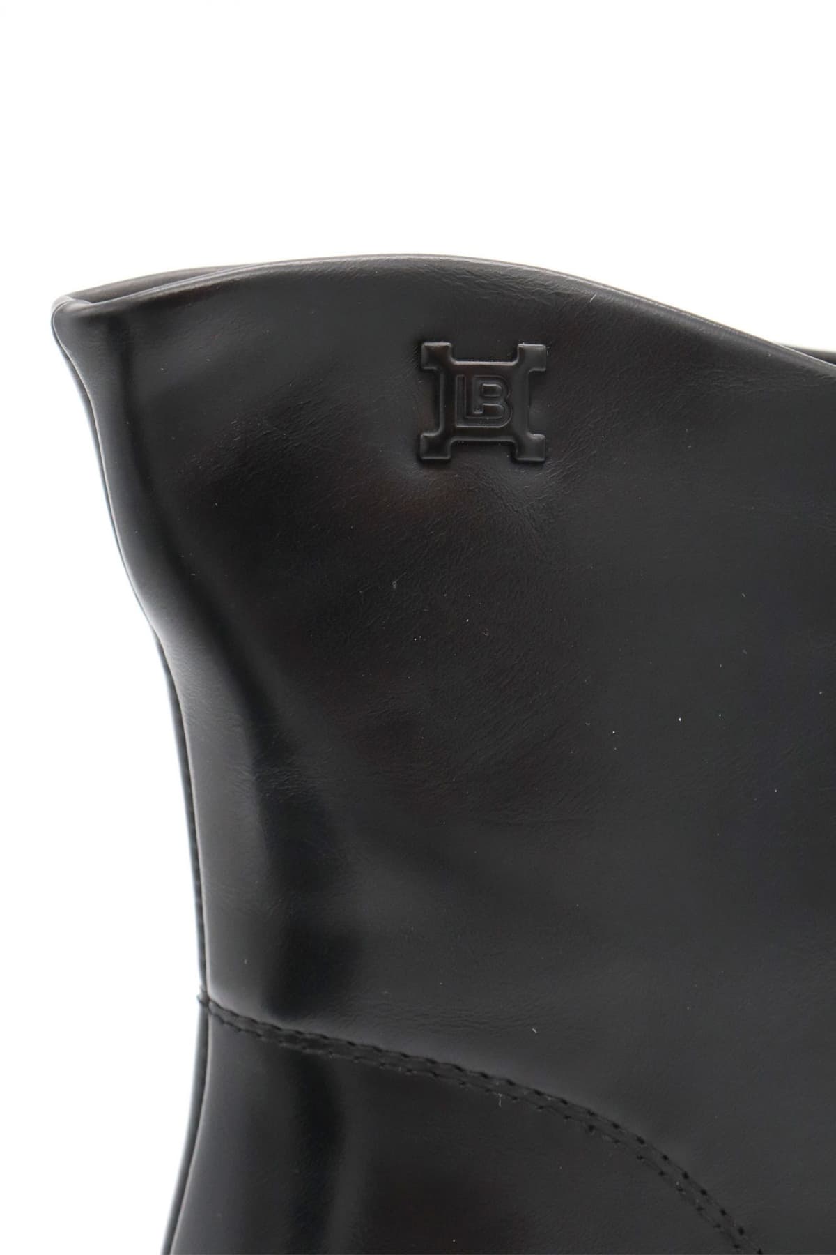 LAURA BIAGIOTTI ΠΑΠΟΥΤΣΙΑ MΠΟΤΑΚΙΑ ΦΕΡΜΟΥΑΡ LOGO ΜΑΥΡΟ