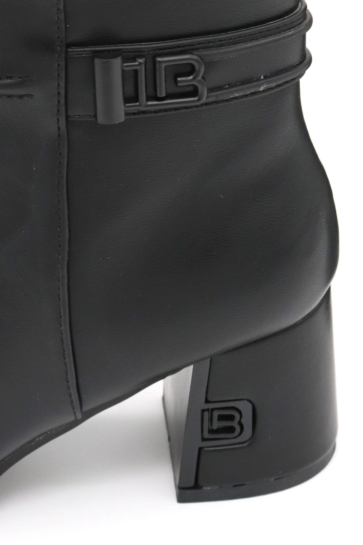 LAURA BIAGIOTTI ΠΑΠΟΥΤΣΙΑ MΠΟΤΑΚΙΑ MAT ΦΕΡΜΟΥΑΡ LOGO MAYΡΟ