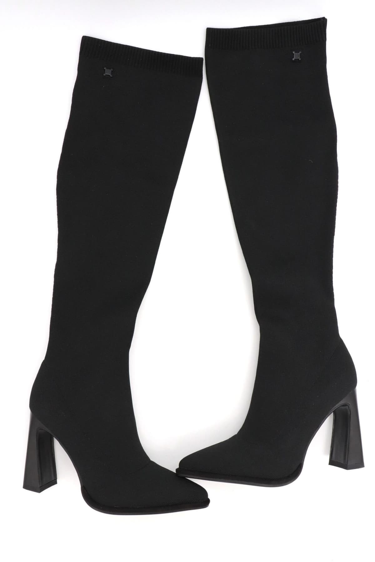 LAURA BIAGIOTTI ΠΑΠΟΥΤΣΙΑ MΠΟΤΕΣ KAΛΤΣΑ LOGO MAYΡΟ