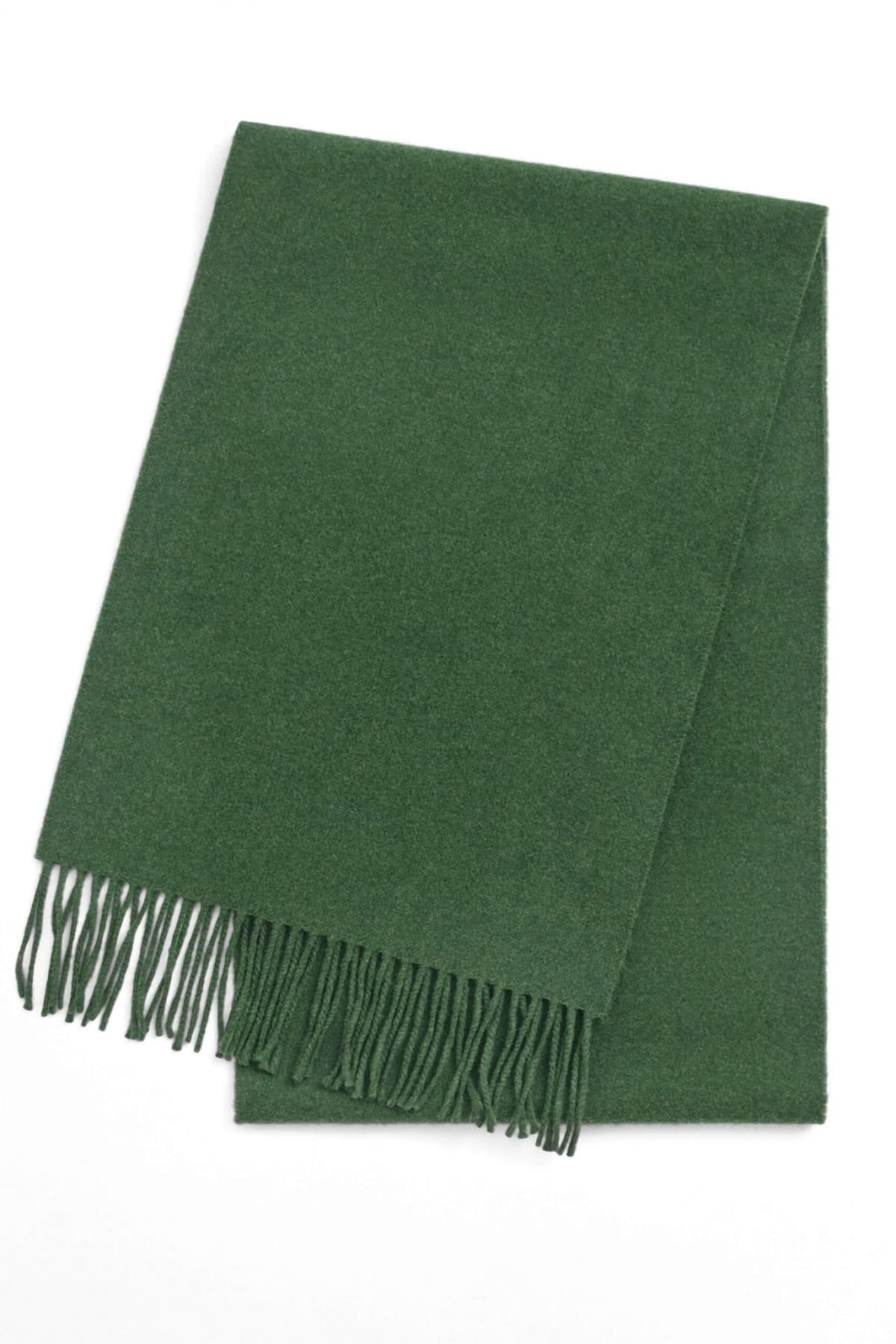 GANT ΚΑΣΚΩΛ ΜΑΛΛΙΝΟ UNISEX. WOOL SCARF ΠΡΑΣΙΝΟ