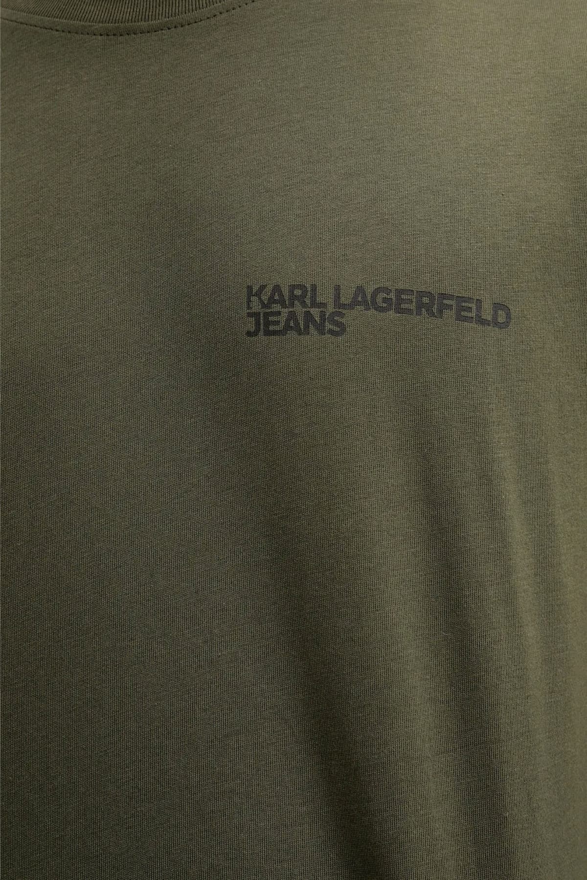 KARL LAGERFELD JEANS T-SHIRT SLIM FIT SS TEE ΛΑΔΙ