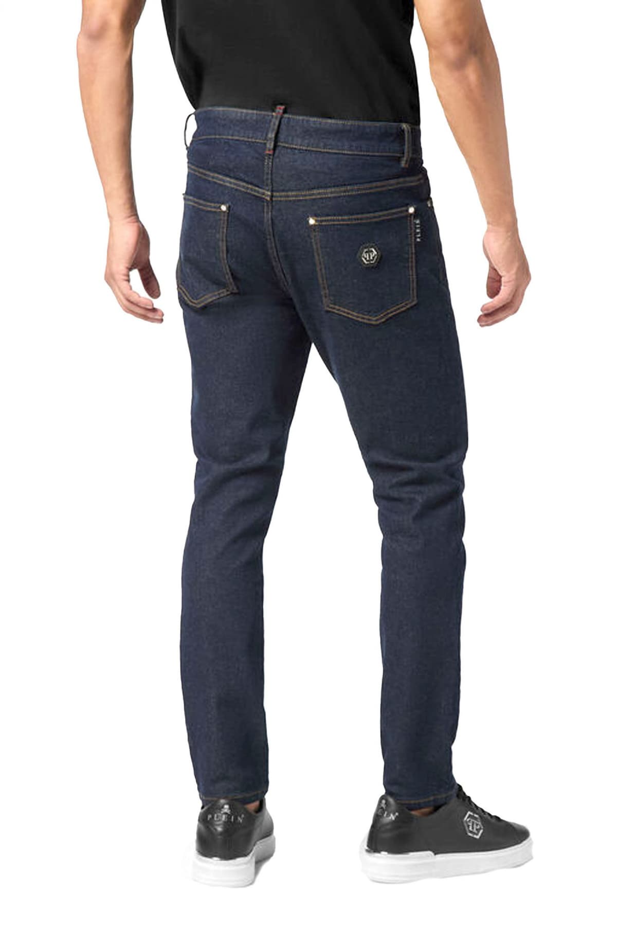 PHILIPP PLEIN ΠΑΝΤΕΛΟΝΙ JEANS SKINNY ΜΠΛΕ