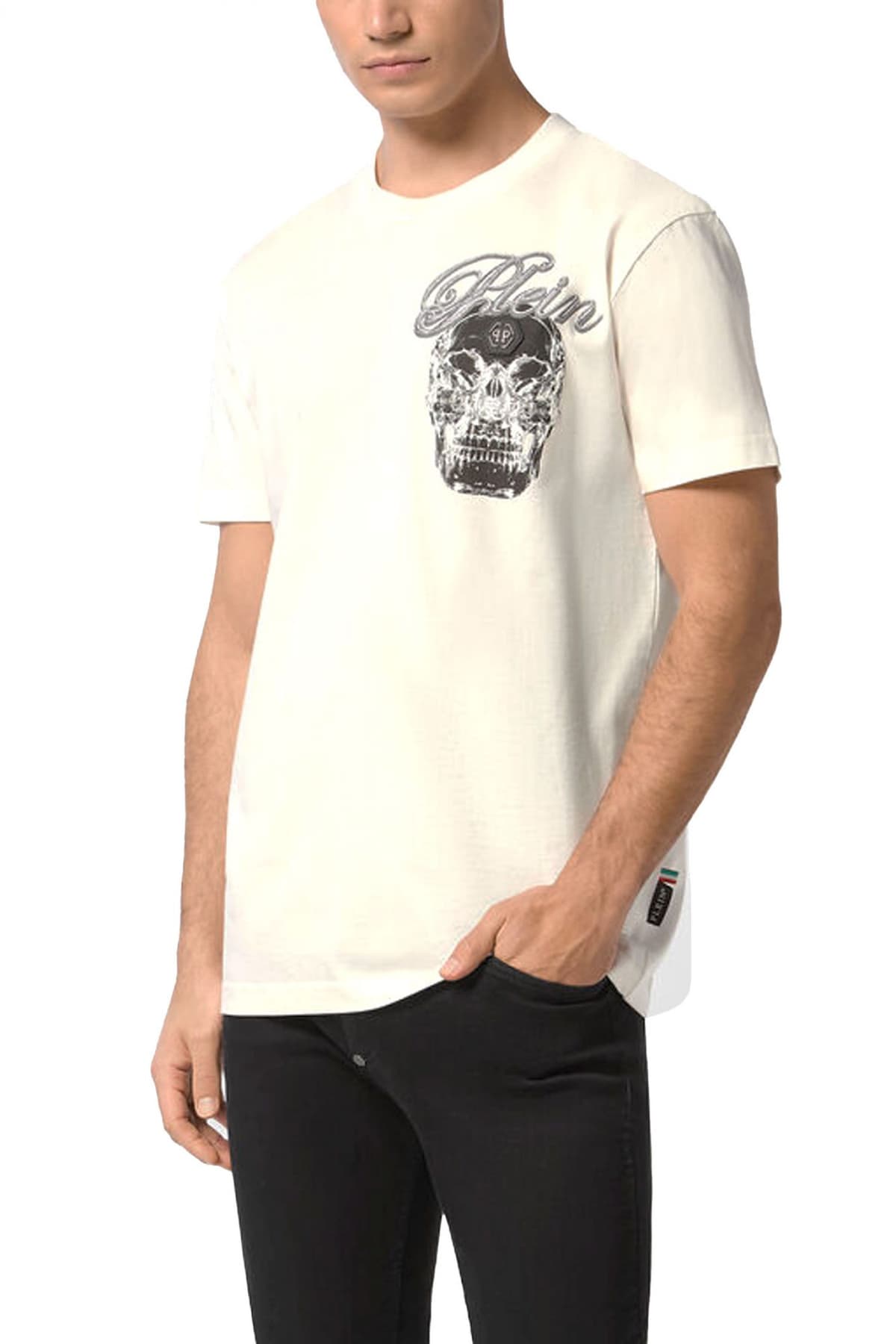 Men's T-Shirts Philipp Plein White