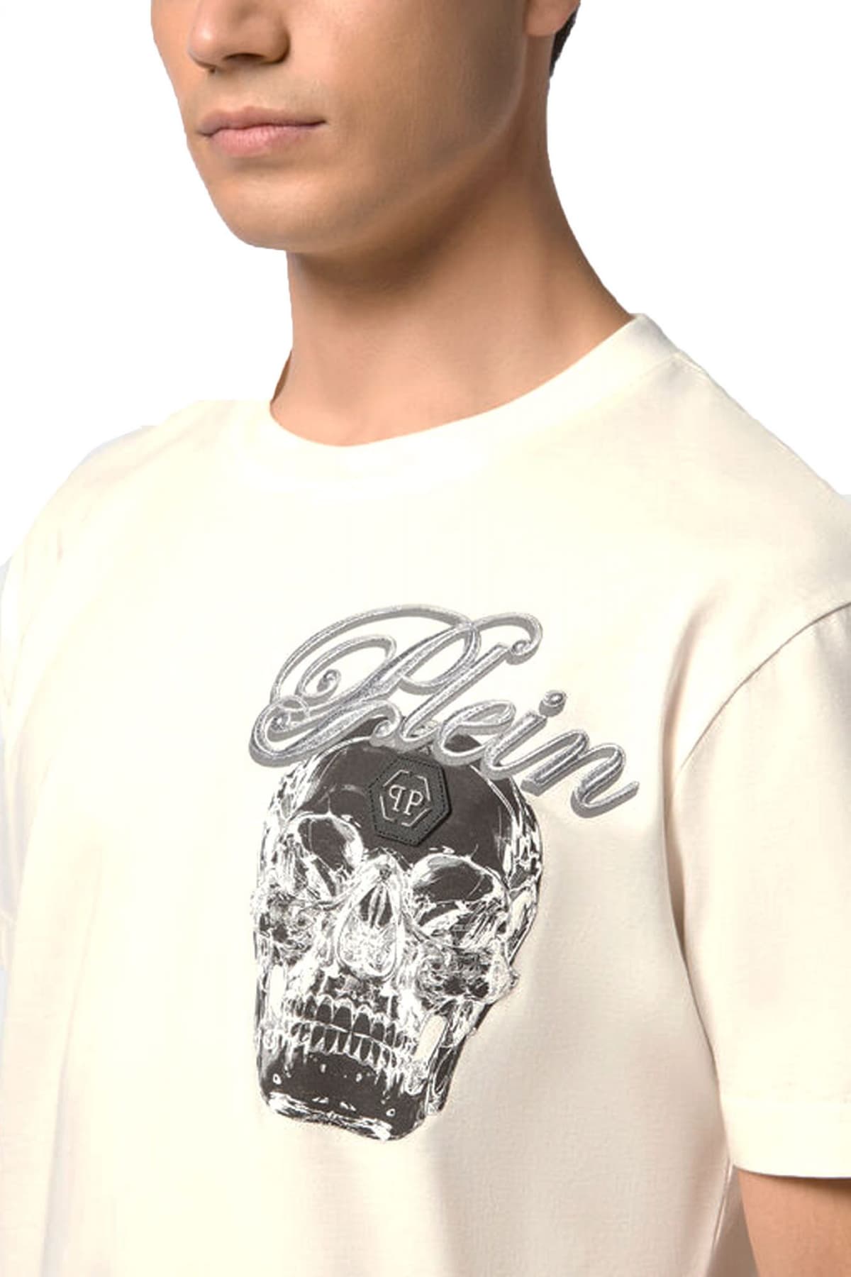 Men's T-Shirts Philipp Plein White