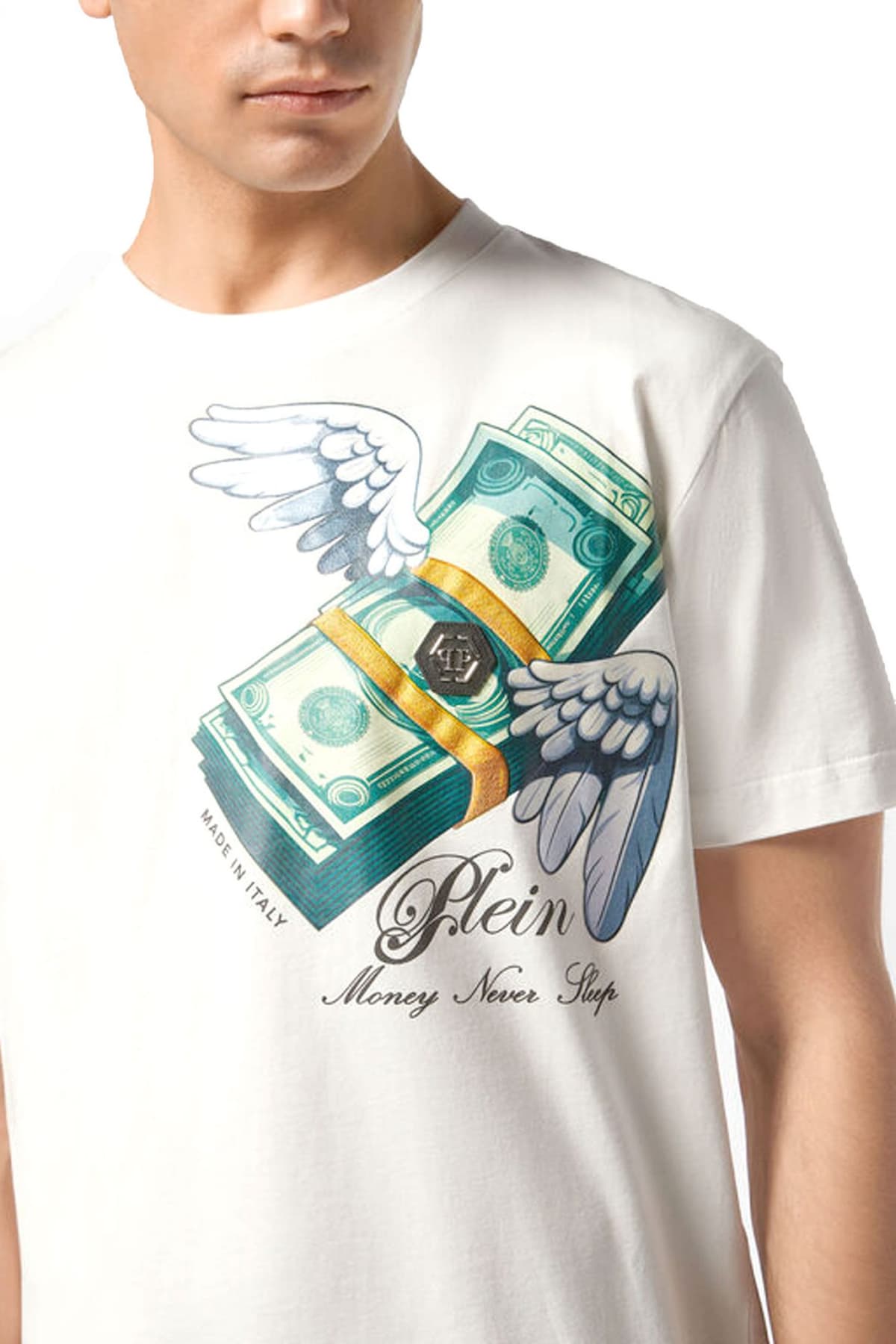 Men's T-Shirts Philipp Plein White