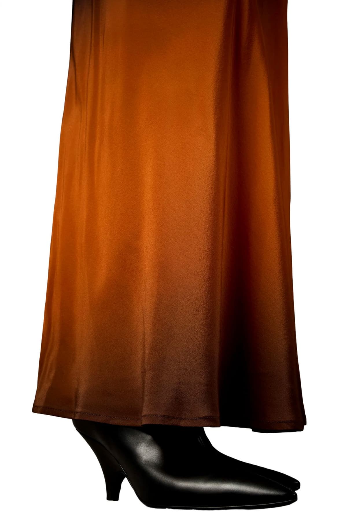 LIVIANA CONTI ΦΟΥΣΤΑ MIDI PETRA REGULAR FIT ΚΑΦΕ-ΠΟΡΤΟΚΑΛΙ