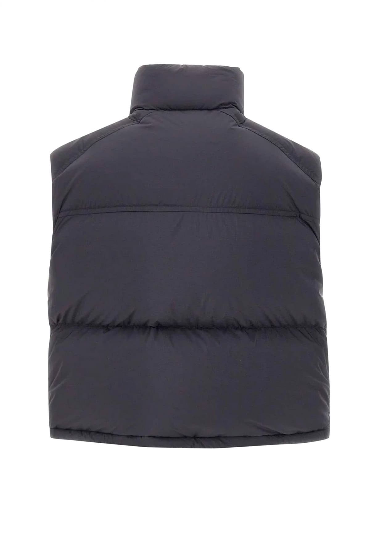 MOOSE KNUCKLES ΜΠΟΥΦΑΝ ΑΜΑΝΙΚΟ LOGO ΜΕΤΑΛΛΙΚΟ ΜΑΥΡΟ