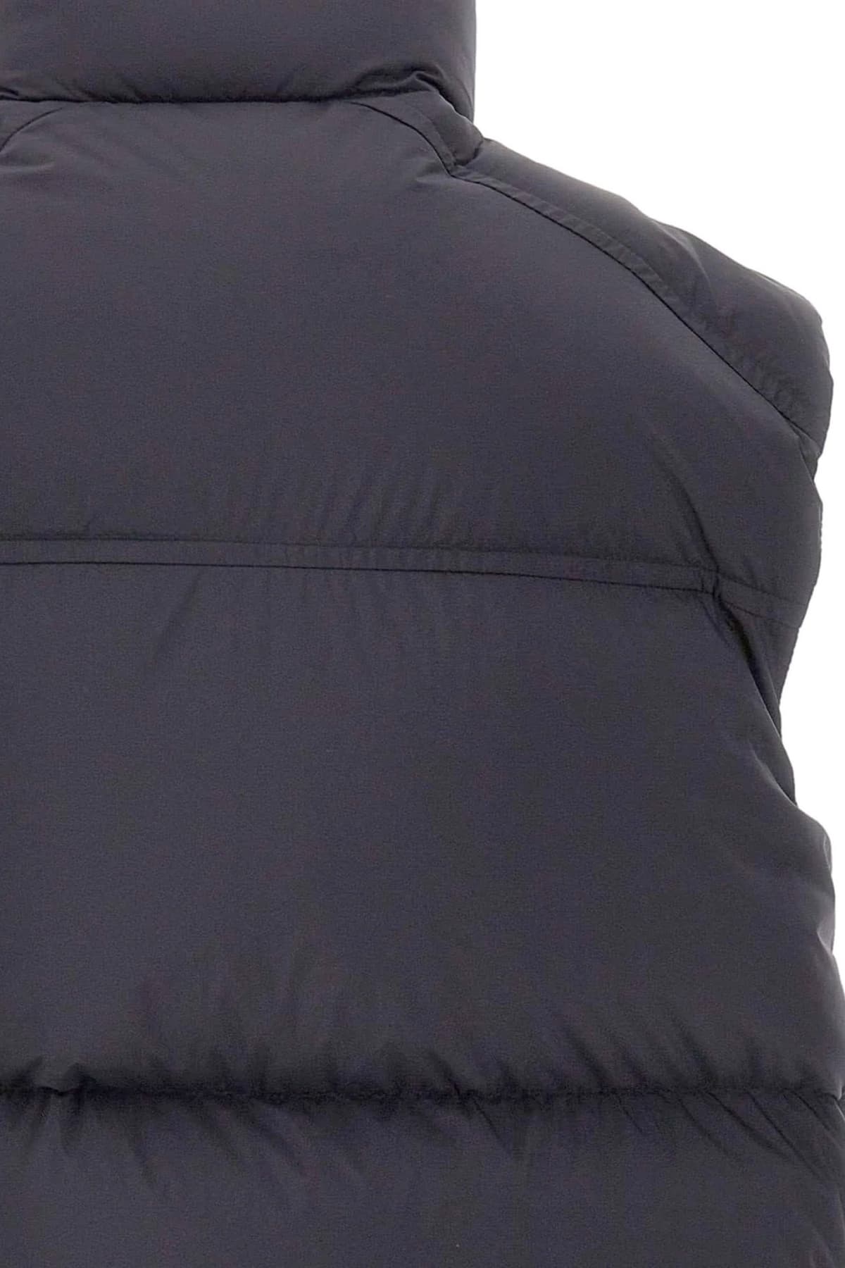 MOOSE KNUCKLES ΜΠΟΥΦΑΝ ΑΜΑΝΙΚΟ LOGO ΜΕΤΑΛΛΙΚΟ ΜΑΥΡΟ