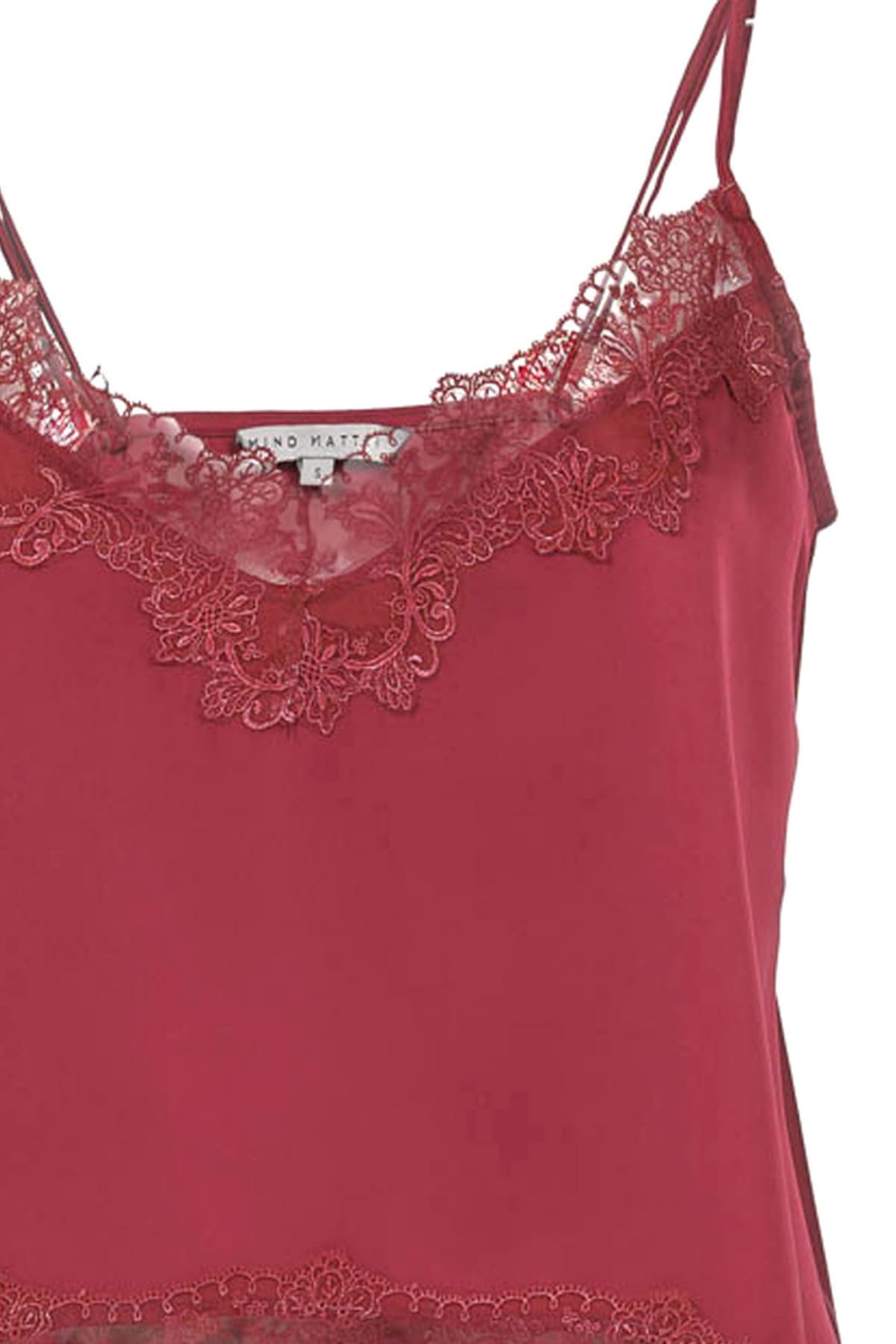 Women's Tops Mind Matter Bordeaux