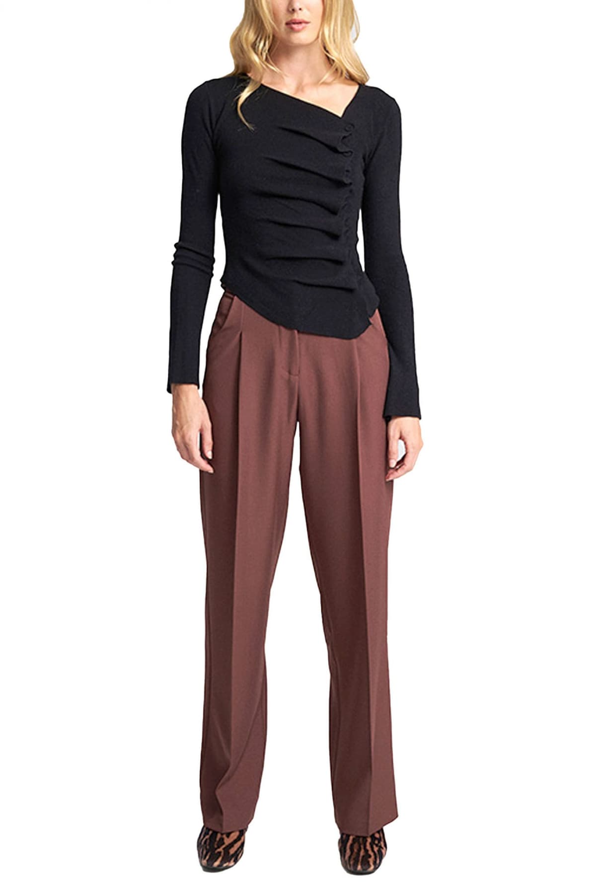 MIND MATTER ΖΑΚΕΤΑ ΠΛΕΚΤΟ PAULA ΚΛΕΙΣΙΜΟ ΚΟΥΜΠΙΑ ΜΑΥΡΟ