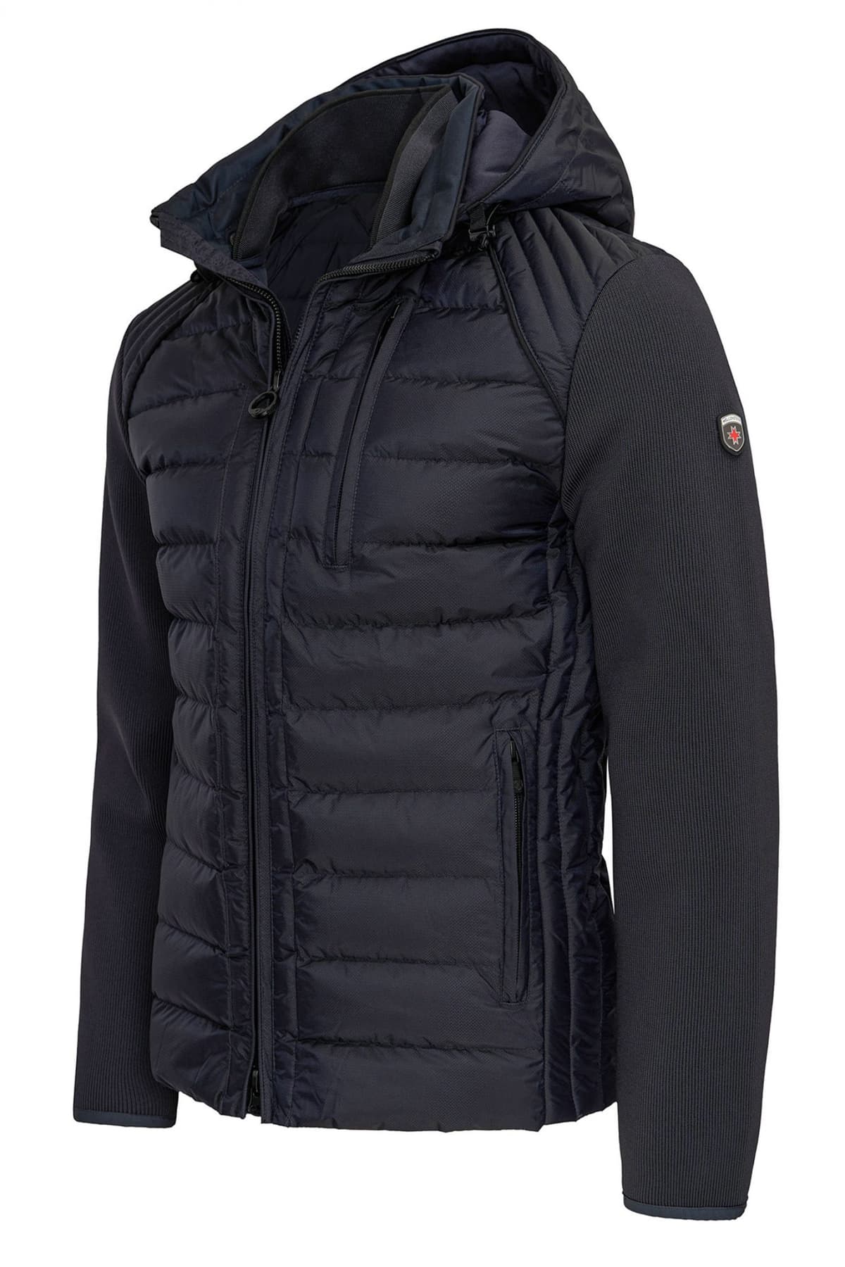 WELLENSTEYN ΑΝΔΡΙΚΟ ΜΠΟΥΦΑΝ PUFFER MOLMCO-667 MDB ΜΑΥΡΟ/ΜΠΛΕ ΑΠΟΣΠΩΜΕΝΗ ΚΟΥΚΟΥΛΑ