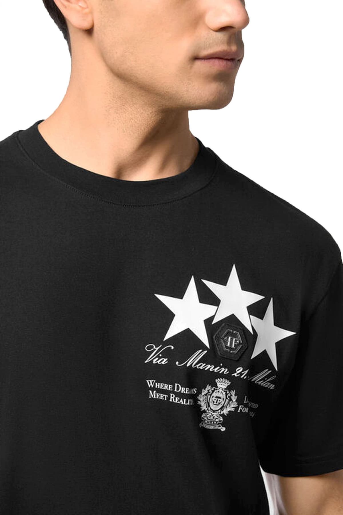 Men's T-Shirts Philipp Plein Black