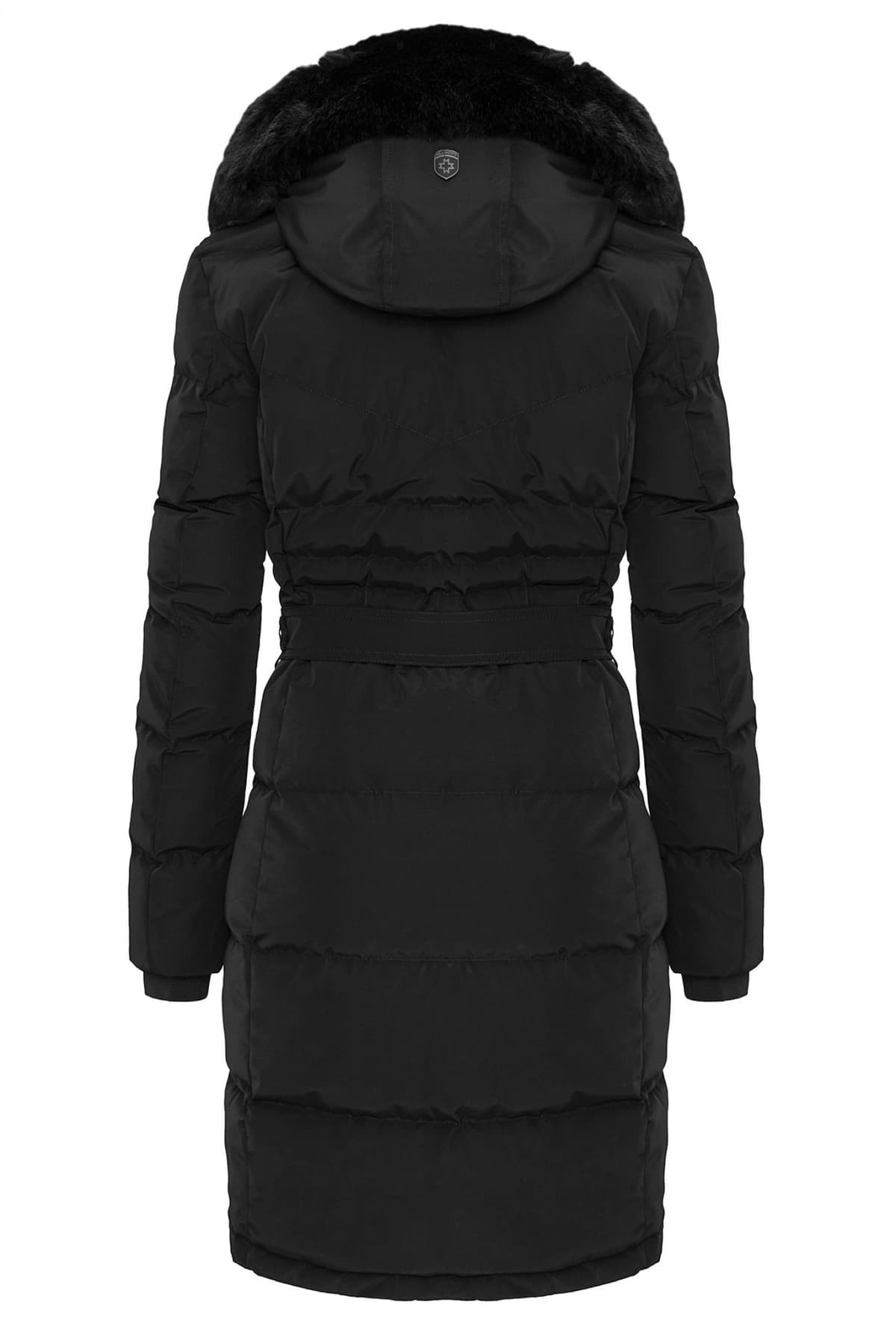 WELLENSTEYN ΓΥΝΑΙΚΕΙΟ ΜΠΟΥΦΑΝ ΜΑΚΡΥ PUFFER OPIUM ΑΠΟΣΠΩΜΕΝΗ ΚΟΥΚΟΥΛΑ ΑΠΟΣΠΩΜΕΝΗ ΓΟΥΝΑ ΜΑΥΡΟ