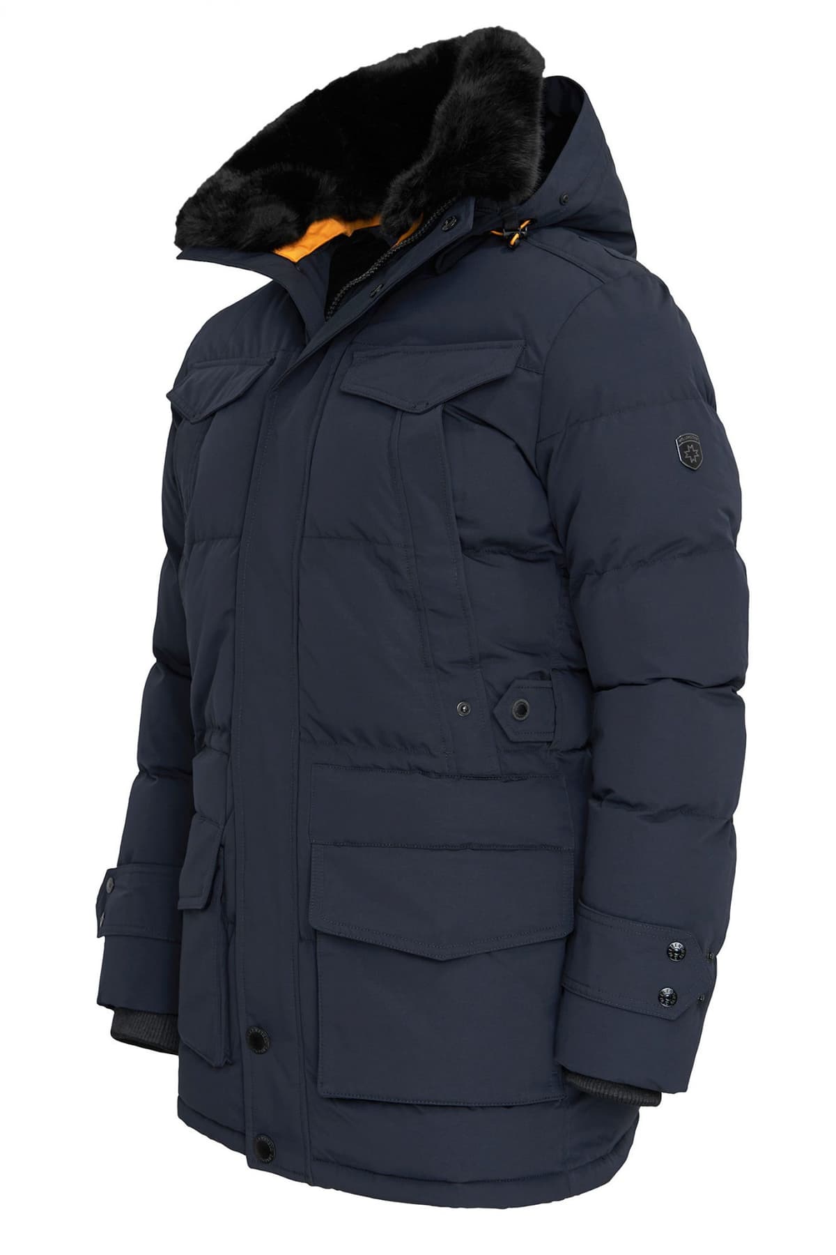 WELLENSTEYN ΜΠΟΥΦΑΝ ΦΟΥΣΚΩΤΟ SEAMASTER ΜΕ ΑΠΟΣΠΩΜΕΝΗ ΚΟΥΚΟΥΛΑ ΜΠΛΕ