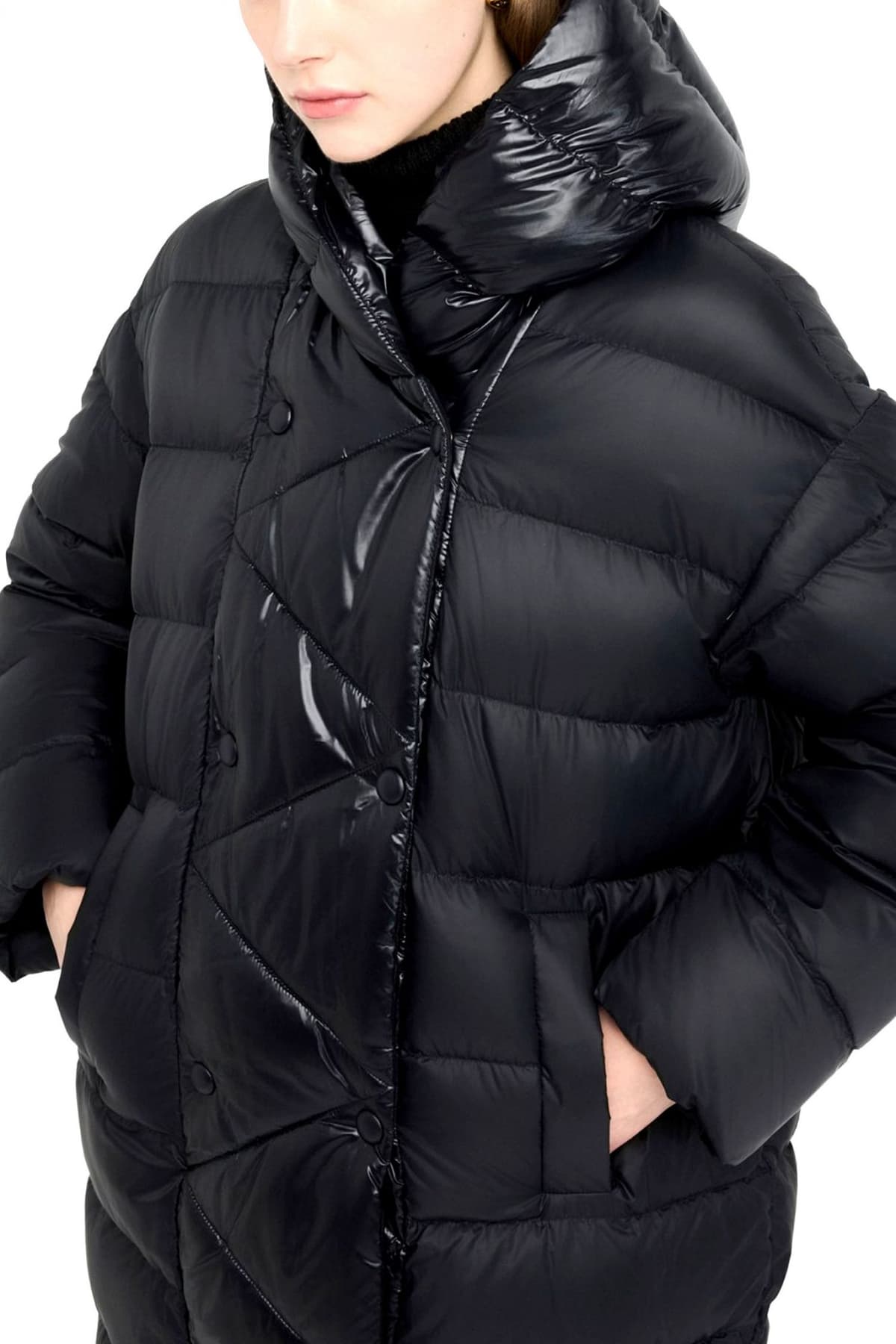 LIU-JO ΜΠΟΥΦΑΝ ΦΟΥΣΚΩΤΟ ΣΤΑΥΡΩΤΟ ΚΟΥΚΟΥΛΑ ΤΣΕΠΕΣ ΜΑΥΡΟ