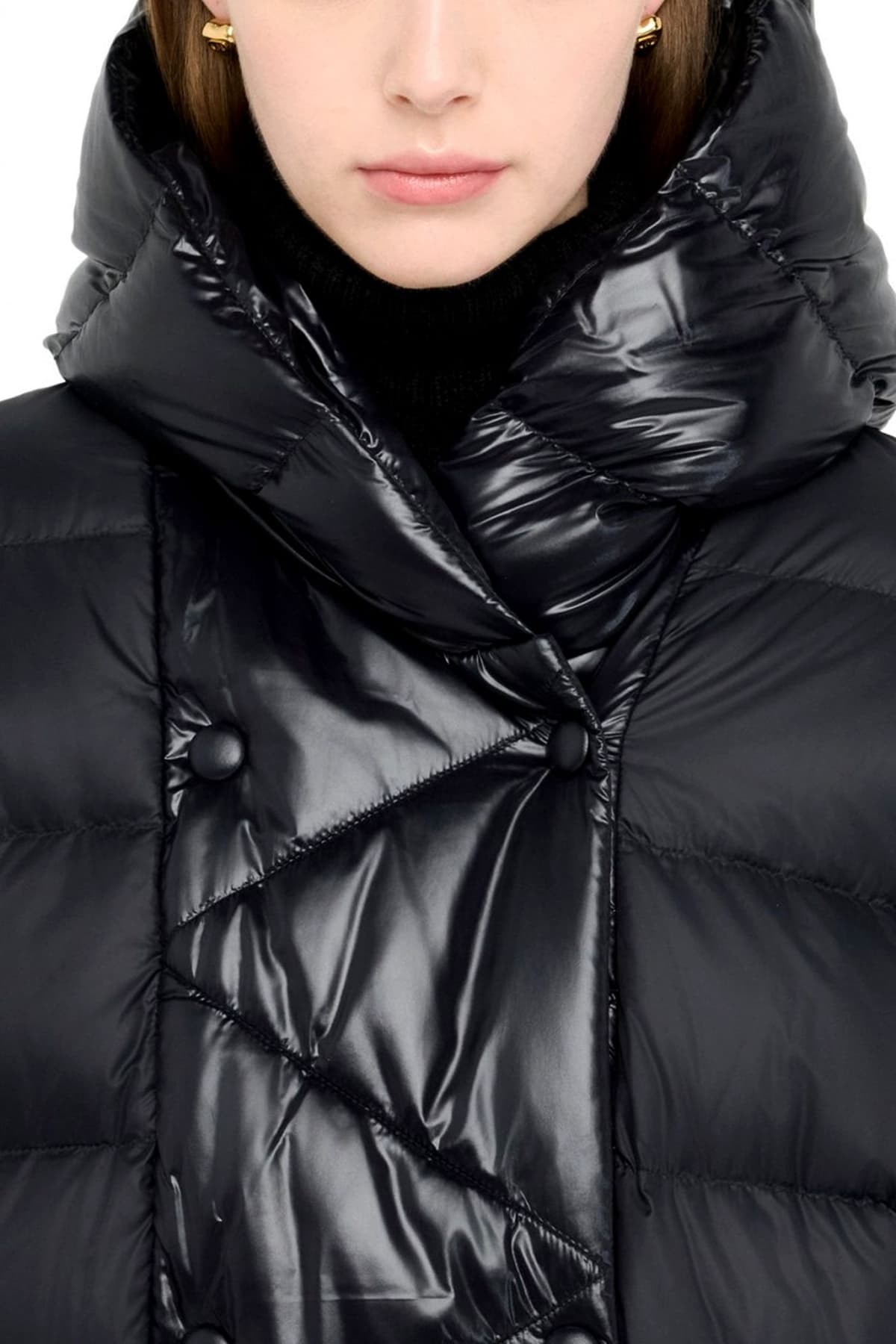 LIU-JO ΜΠΟΥΦΑΝ ΦΟΥΣΚΩΤΟ ΣΤΑΥΡΩΤΟ ΚΟΥΚΟΥΛΑ ΤΣΕΠΕΣ ΜΑΥΡΟ