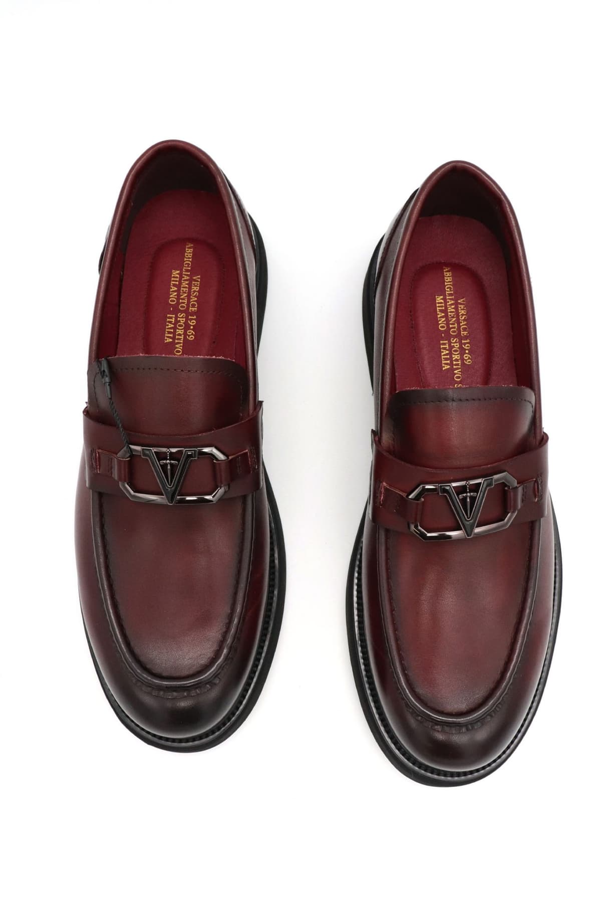 V 19.69 ΠΑΠΟΥΤΣΙ LOAFER ΜΠΟΡΝΤΩ