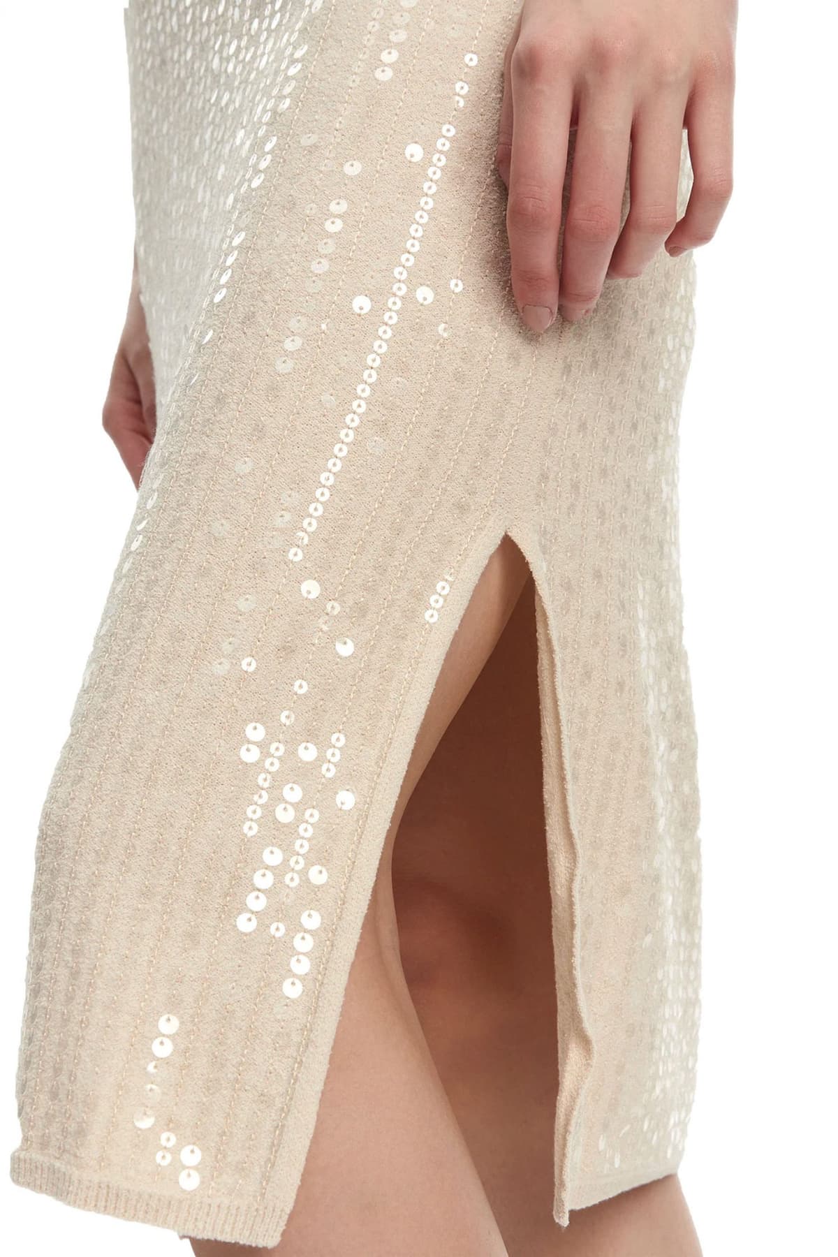 MARELLA SPORT ΦΟΡΕΜΑ MIDI ADDETO ΠΑΓΙΕΤΑ ΑΝΟΙΓΜΑ ΚΑΤΩ ΕΚΡΟΥ