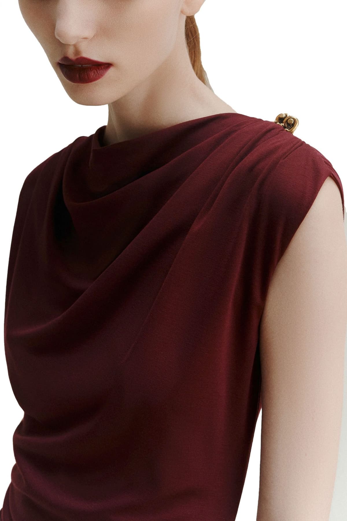 MARELLA ΦΟΡΕΜΑ MAXI SCUOLA ΧΡΥΣΑ ΚΟΥΜΠΙΑ ΩΜΟ ΑΝΟΙΓΜΑ ΠΙΣΩ ΜΠΟΡΝΤΩ