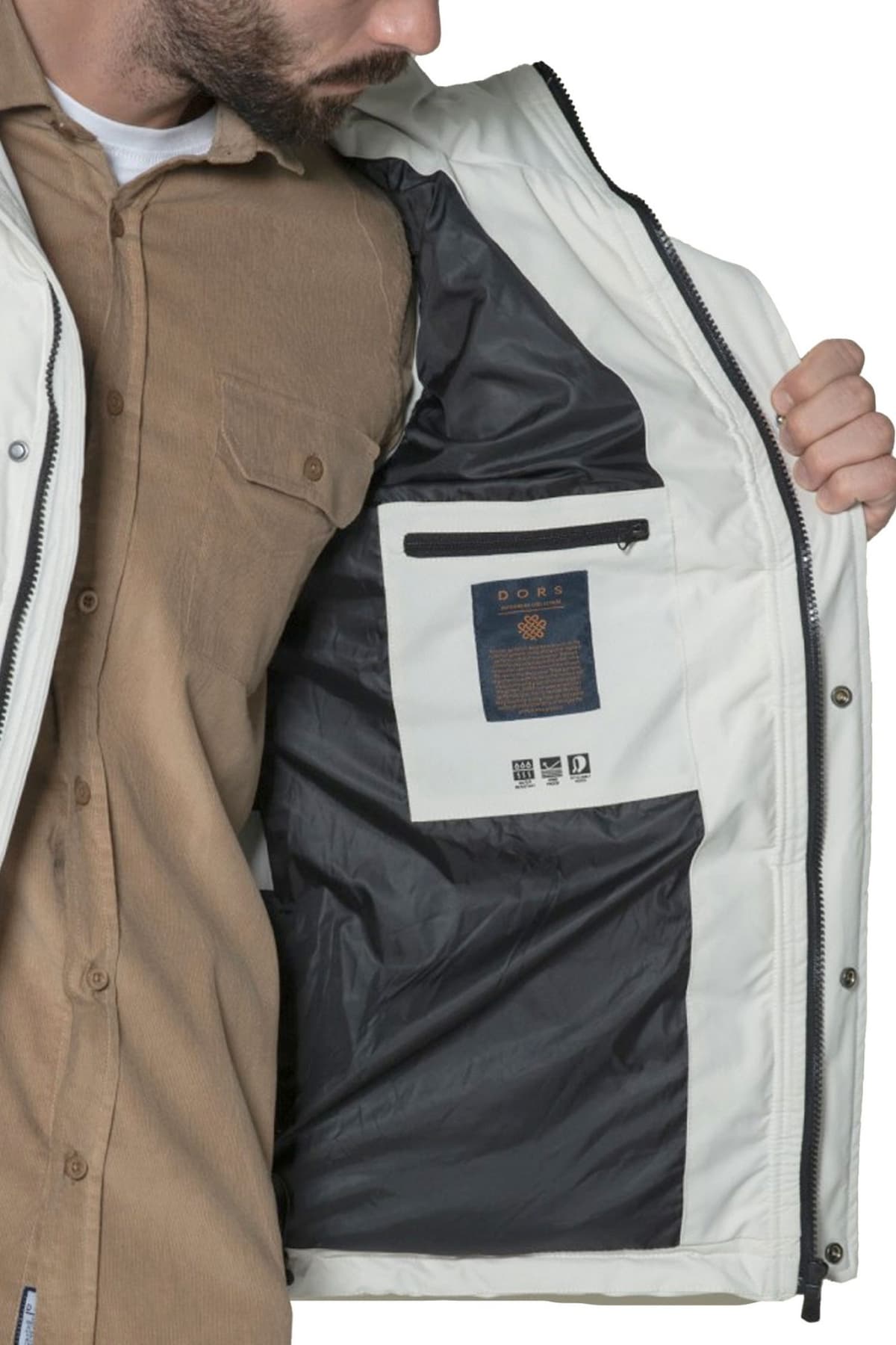 DORS ΜΠΟΥΦΑΝ ΑΜΑΝΙΚΟ ΑΠΟΣΠΩΜΕΝΗ ΚΟΥΚΟΥΛΑ LOGO ΛΕΥΚΟ