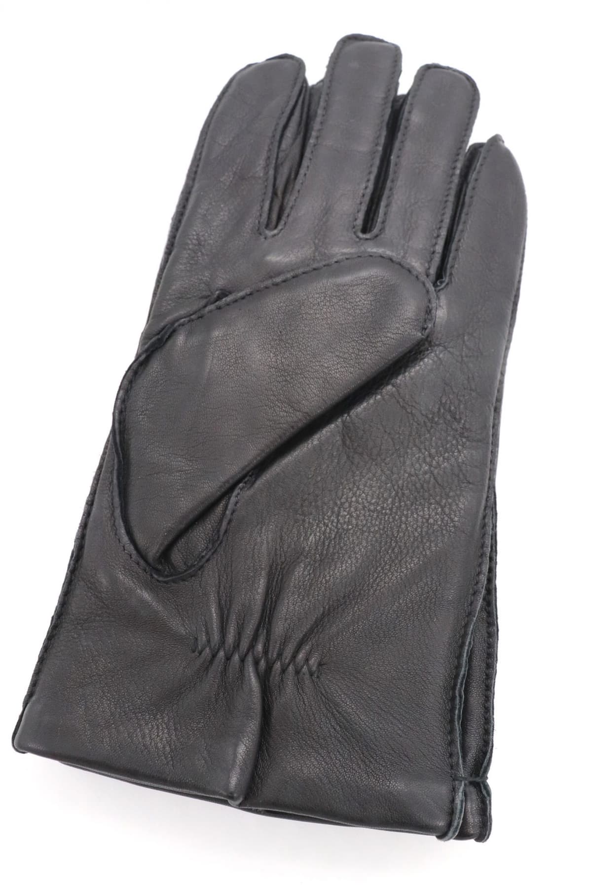 JOOP! ΓΑΝΤΙΑ ΔΕΡΜΑ LOGO ΜΕΤΑΛΛΙΚΟ ΜΑΥΡΟ