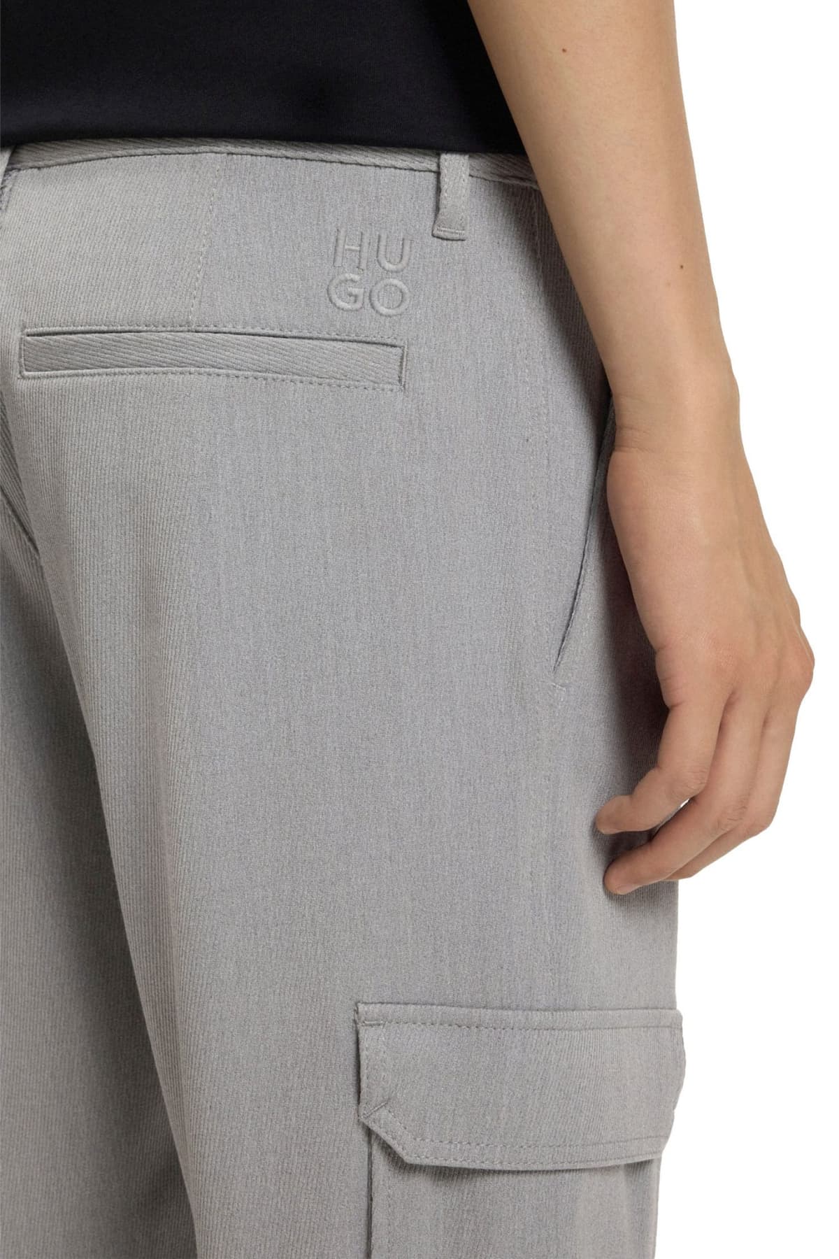 HUGO ΠΑΝΤΕΛΟΝΙ CARGO GLAVIN241 LOGO ΓΚΡΙ