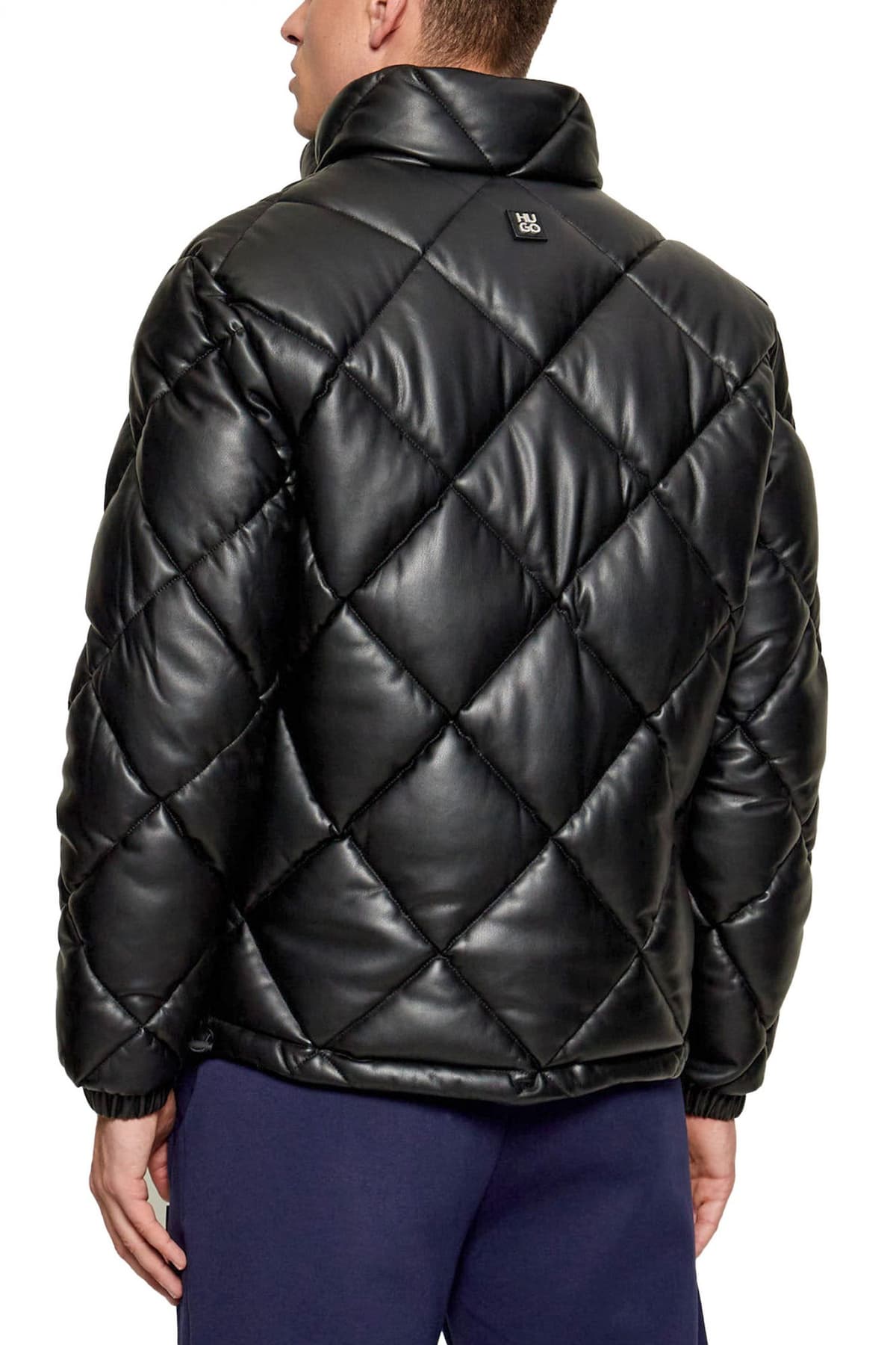 HUGO ΜΠΟΥΦΑΝ ΦΟΥΣΚΩΤΟ BORIN2441 ΚΑΠΙΤΟΝΕ LOGO ΜΑΥΡΟ