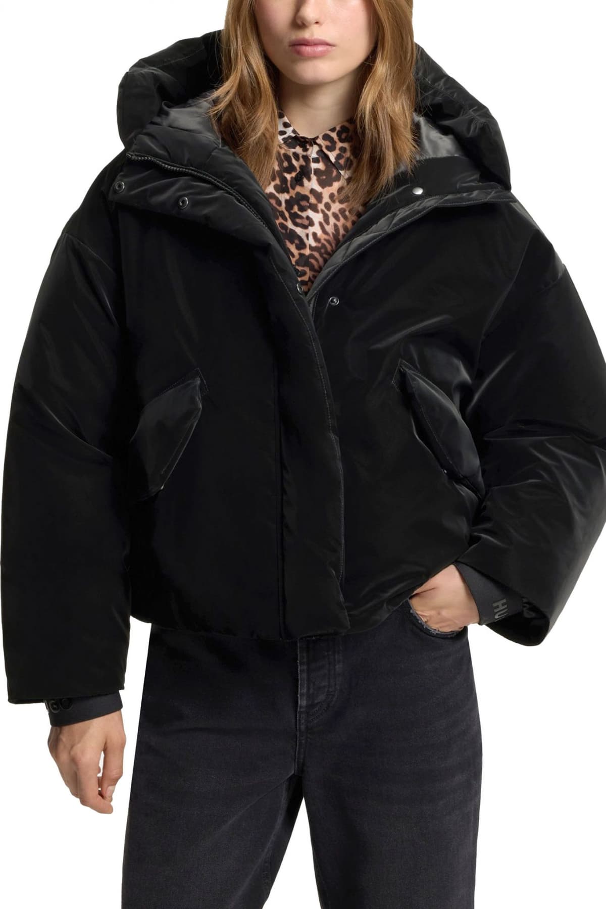 HUGO ΜΠΟΥΦΑΝ ΦΟΥΣΚΩΤΟ FLORITA-3 ΚΟΥΚΟΥΛΑ ΛΑΣΤΙΧΟ ΚΑΤΩ ΜΑΥΡΟ