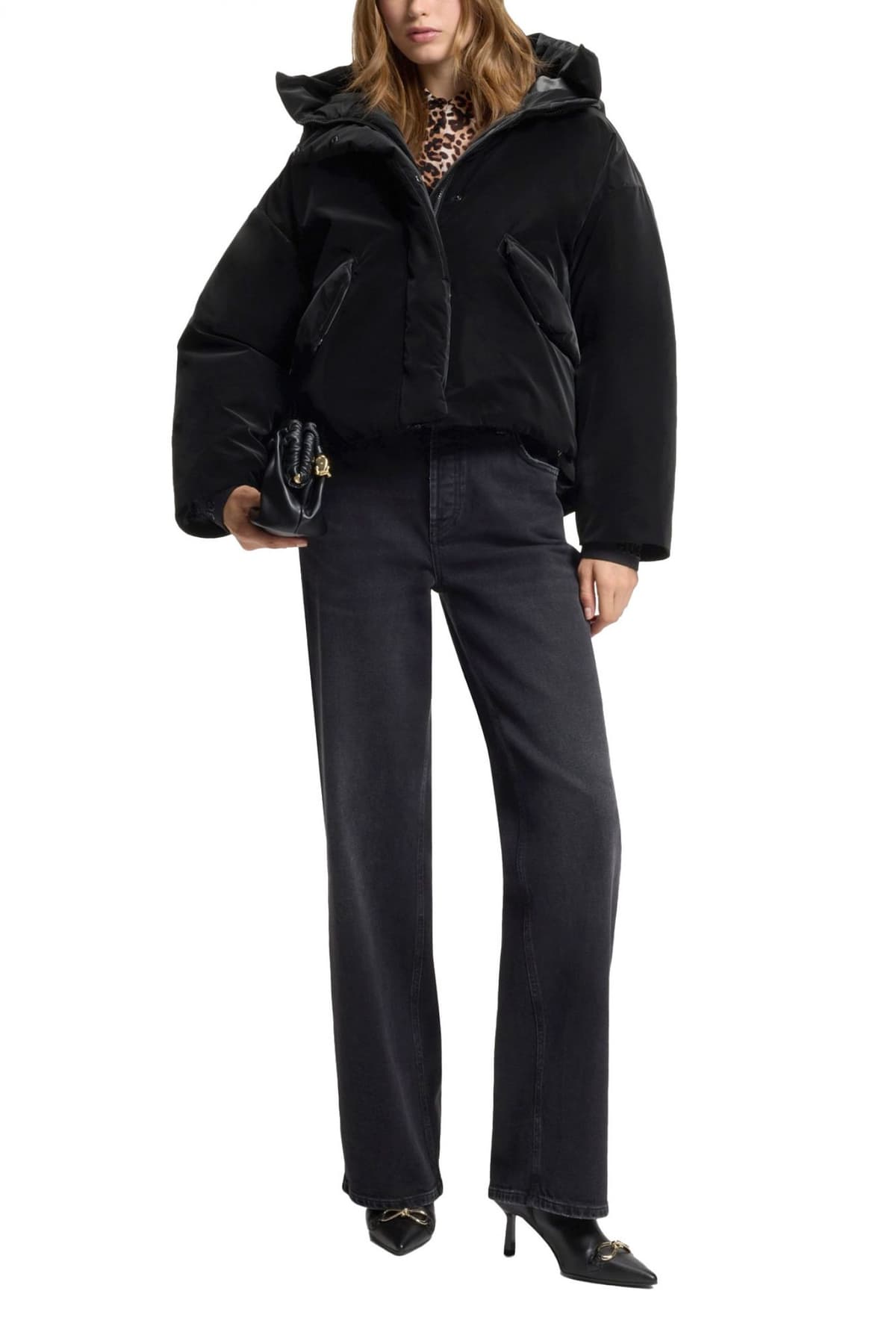 HUGO ΜΠΟΥΦΑΝ ΦΟΥΣΚΩΤΟ FLORITA-3 ΚΟΥΚΟΥΛΑ ΛΑΣΤΙΧΟ ΚΑΤΩ ΜΑΥΡΟ